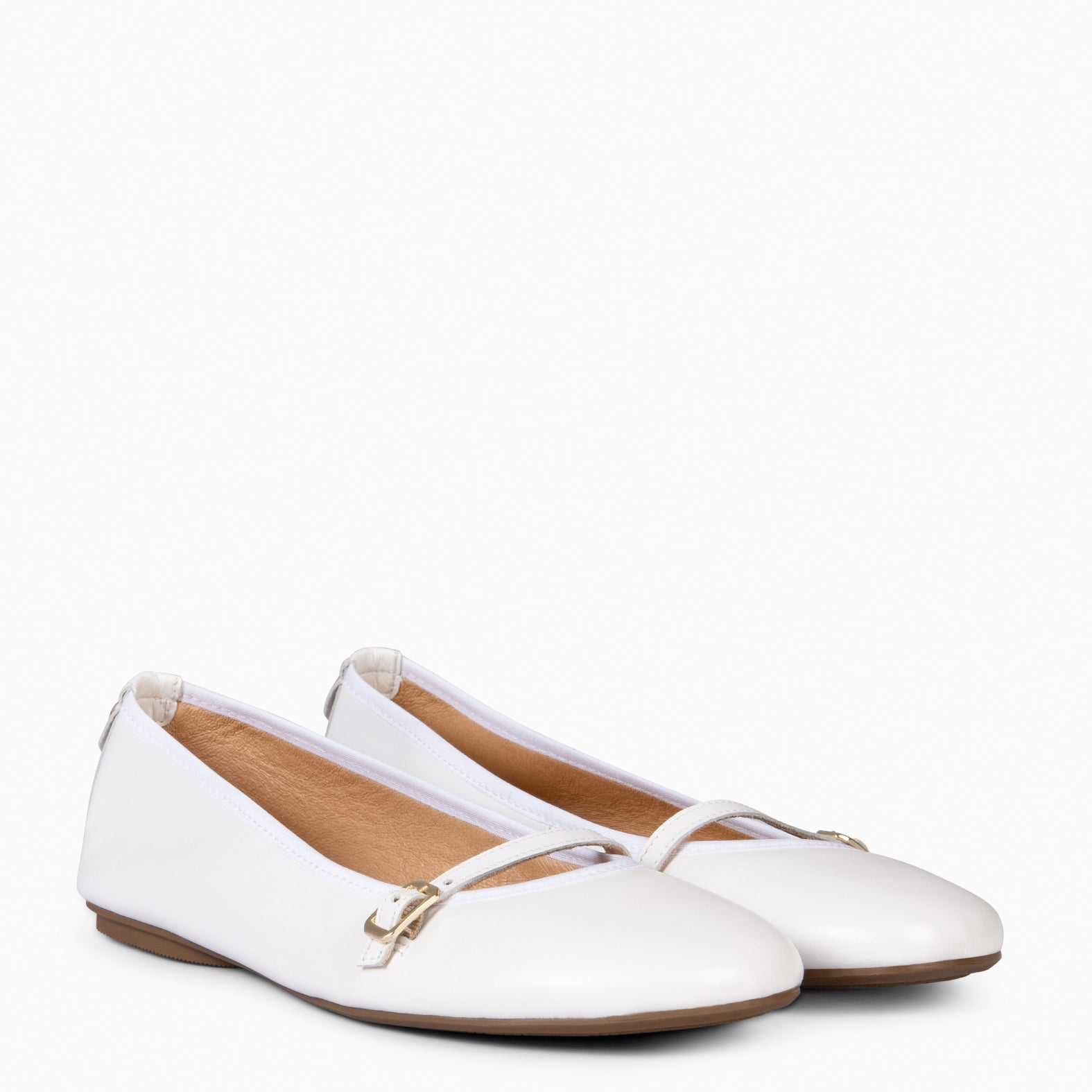 MANDY - BAILARINA PLANA BARESOFT BLANCO