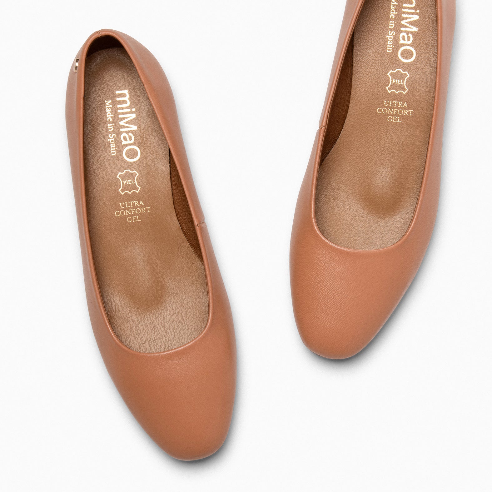 URBAN XS - Zapatos de tacón bajo CAMEL