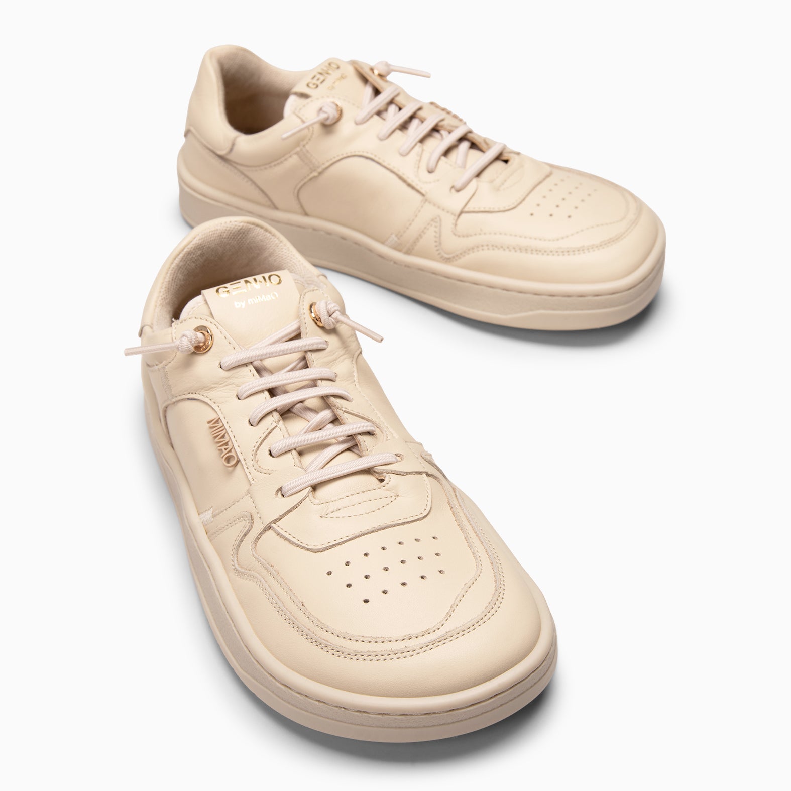 GENIUS - BEIGE NAPA Baresoft sneaker