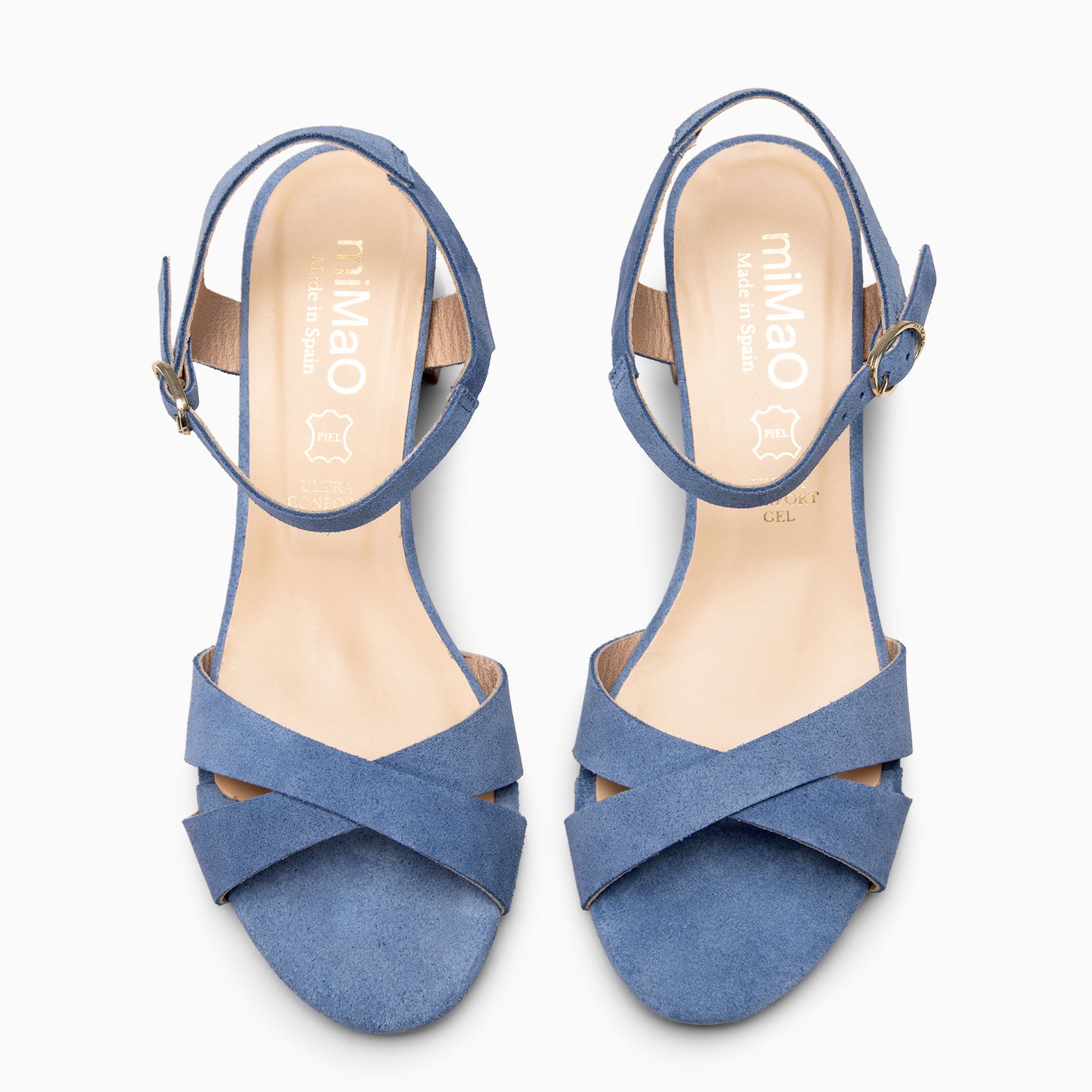 ORIANA - Sandalias de tacón de ante JEANS