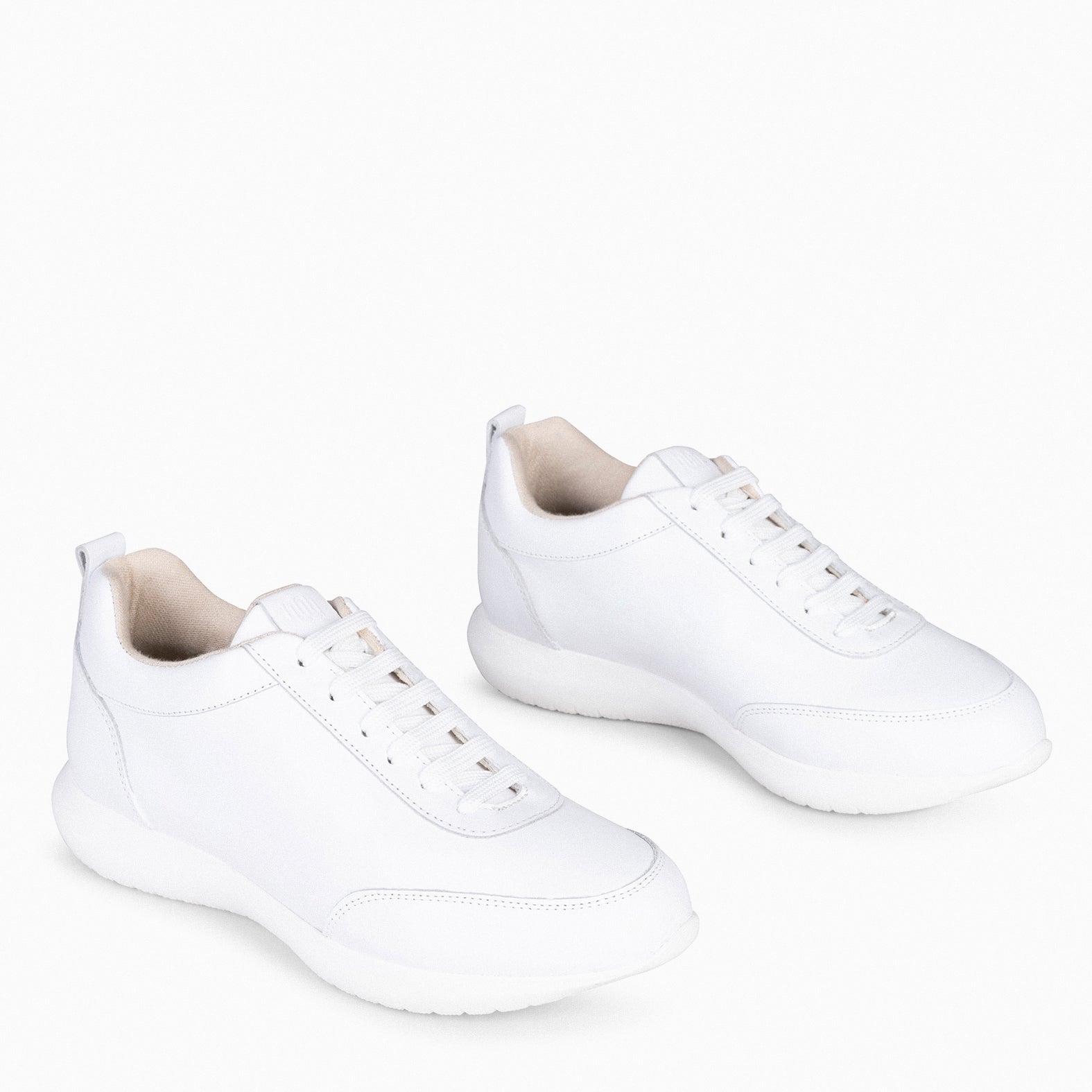 VENICE - Zapatillas de Napa con Plantilla Extraíble BLANCO