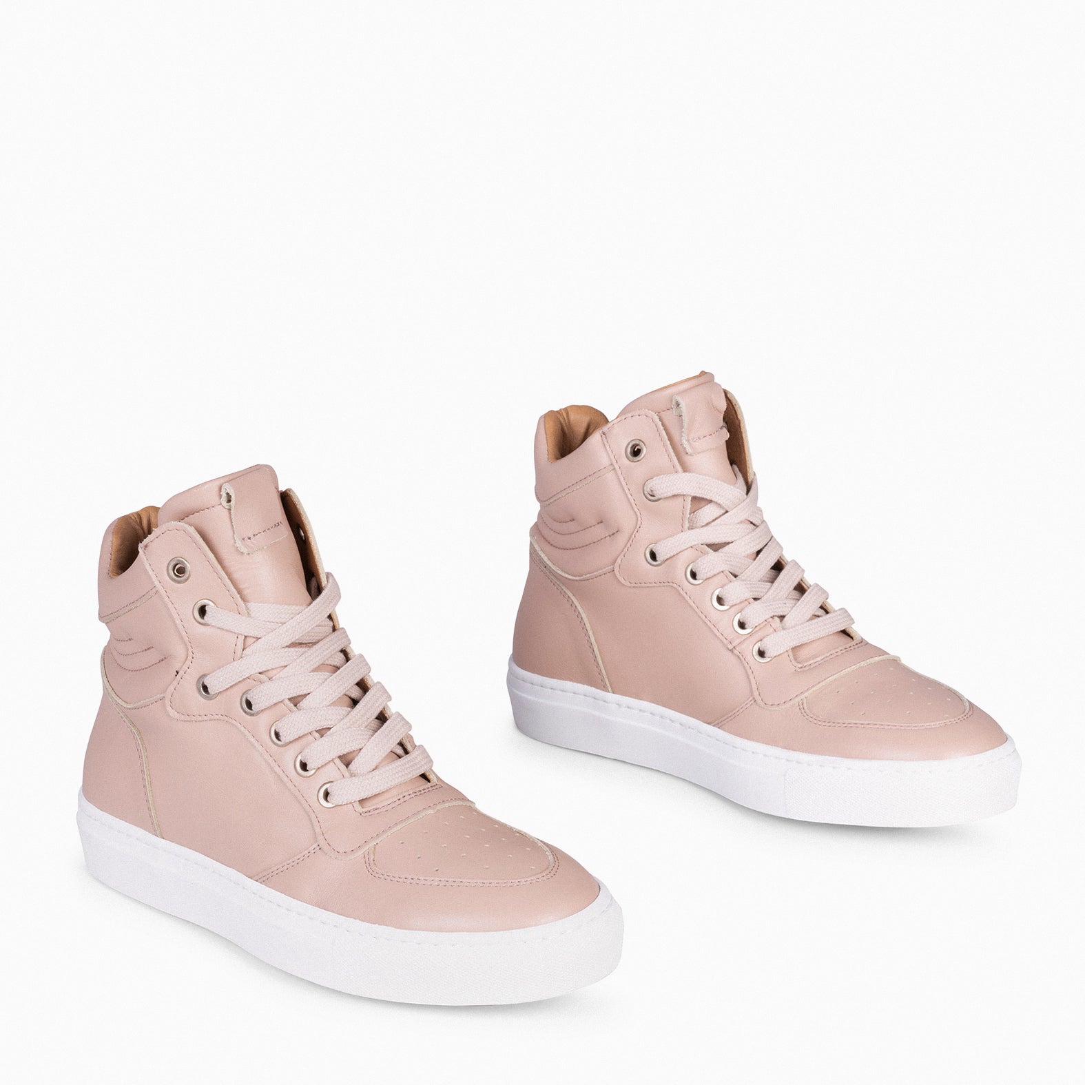 BASKET - Zapatillas Altas de Mujer NUDE