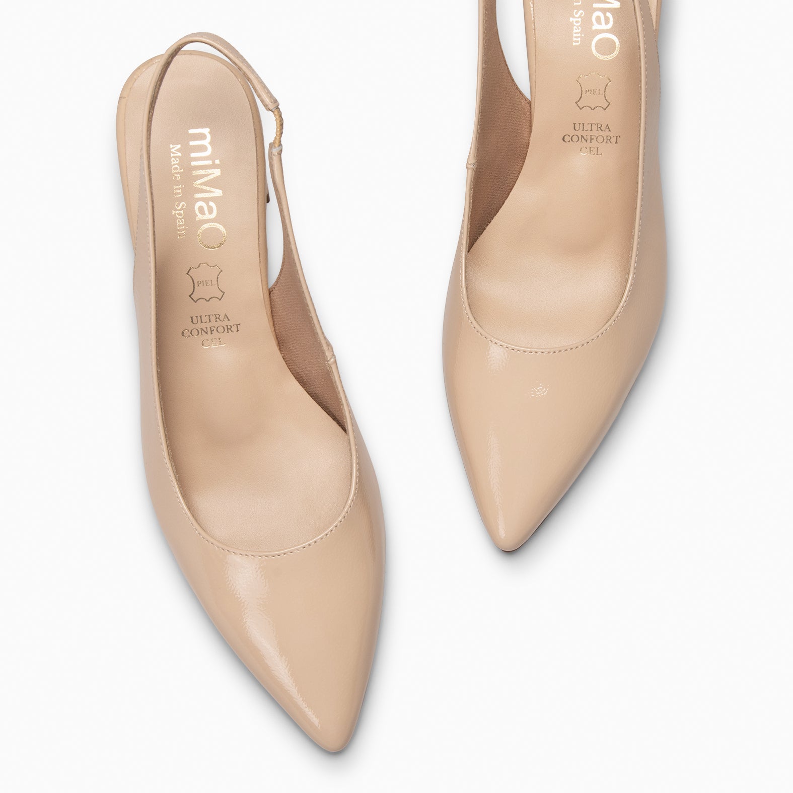 MIRIAM - Zapato destalonado NUDE - miMaO ®