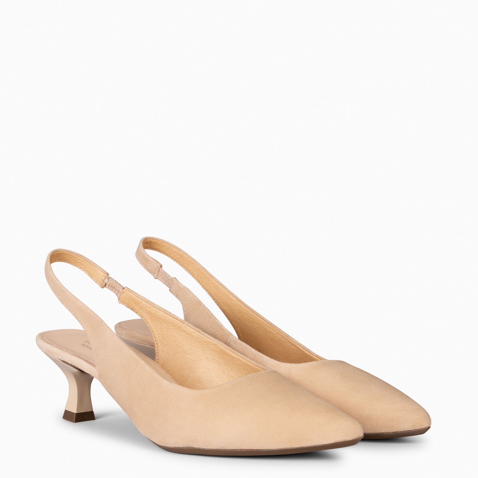 KITTEN DESTALONADO – Zapatos de Tacón acampanado BEIGE