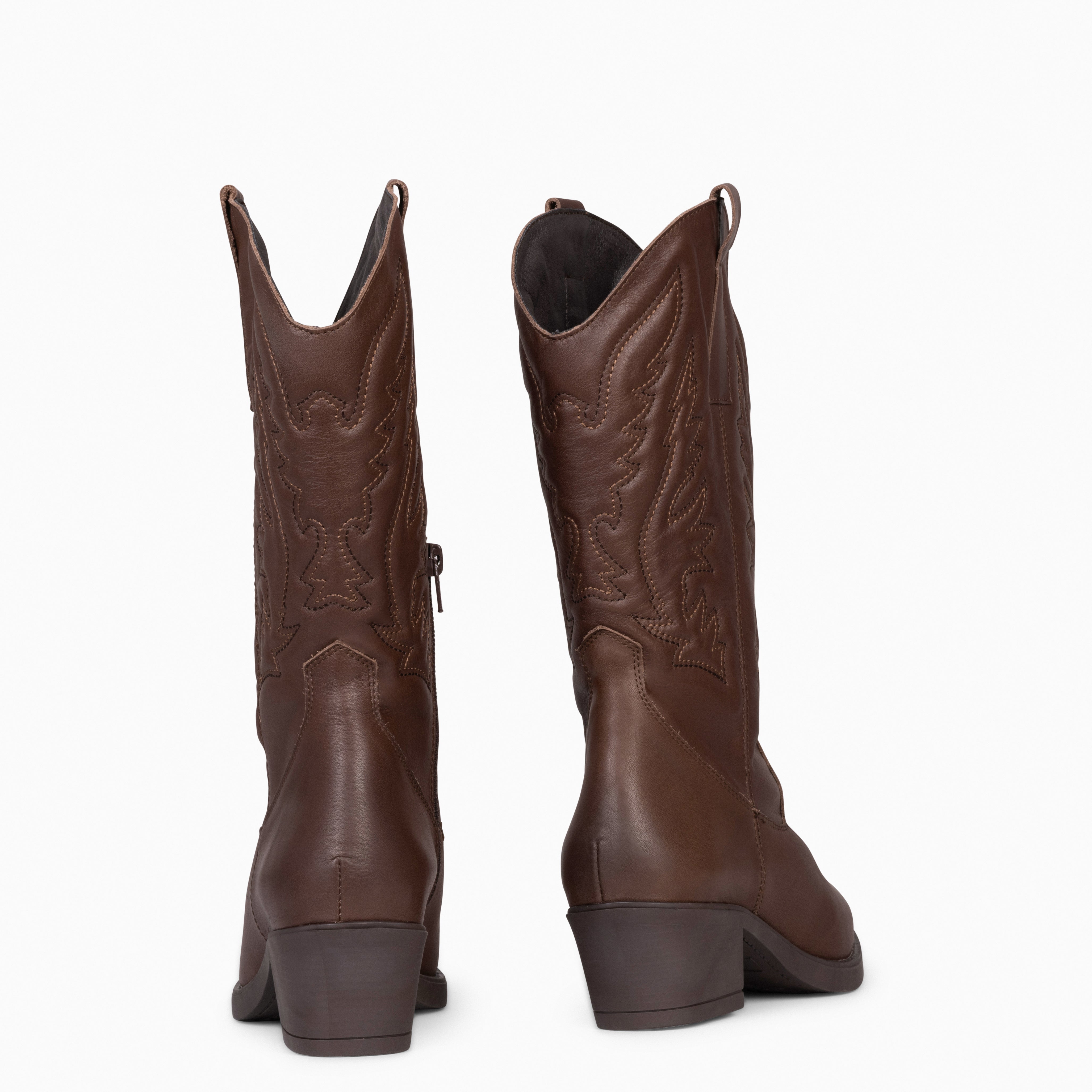 UTAH – BROWN Women cowboy boots