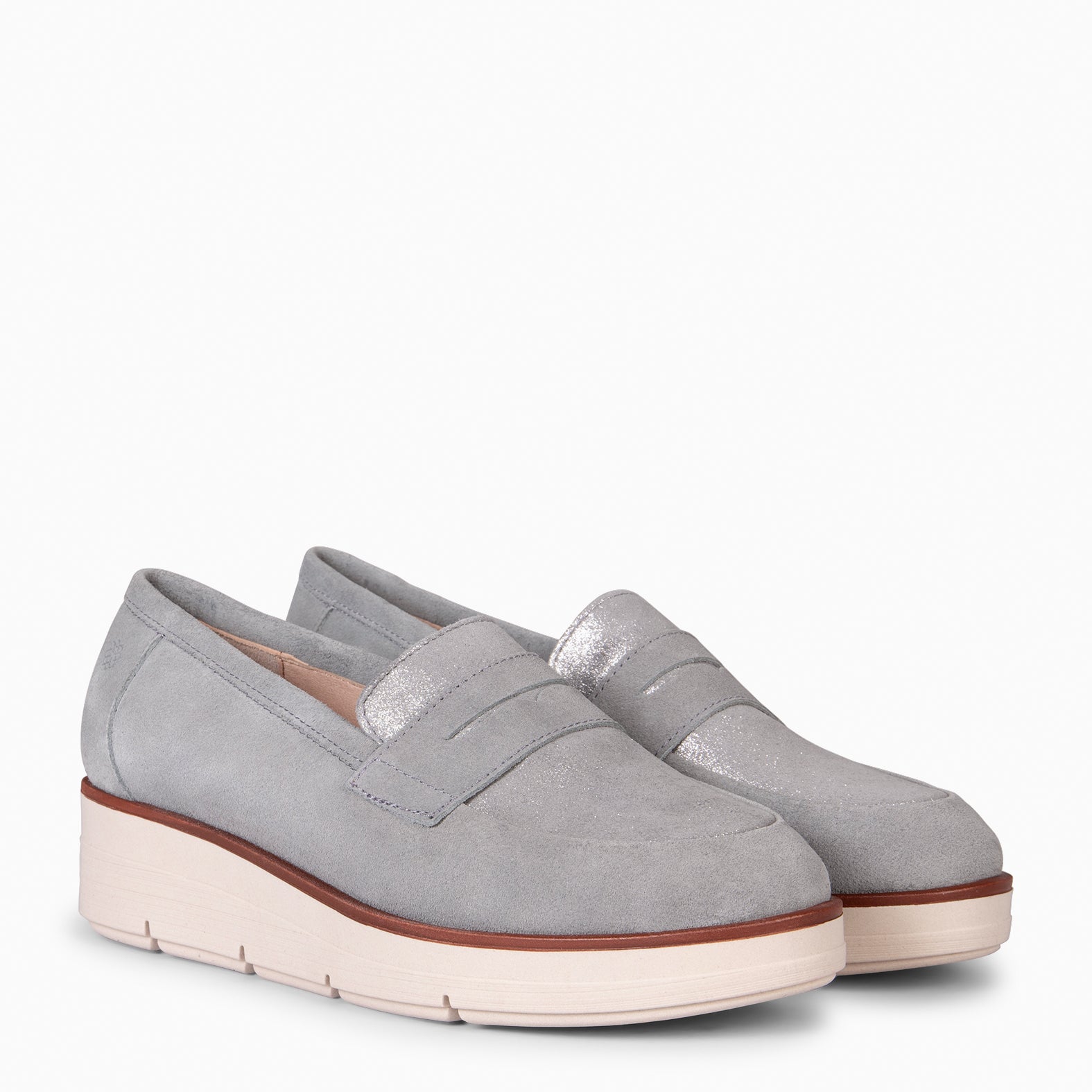 BETTY – Mocasín con cuña GRIS