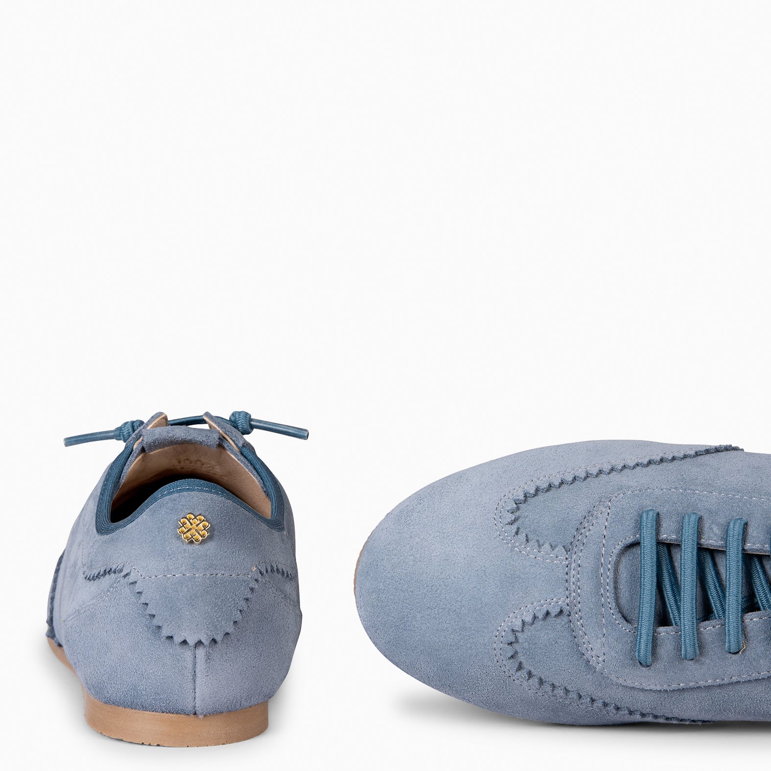 GANTE - JEANS WOMEN'S SNEAKERS SUEDE LEATHER