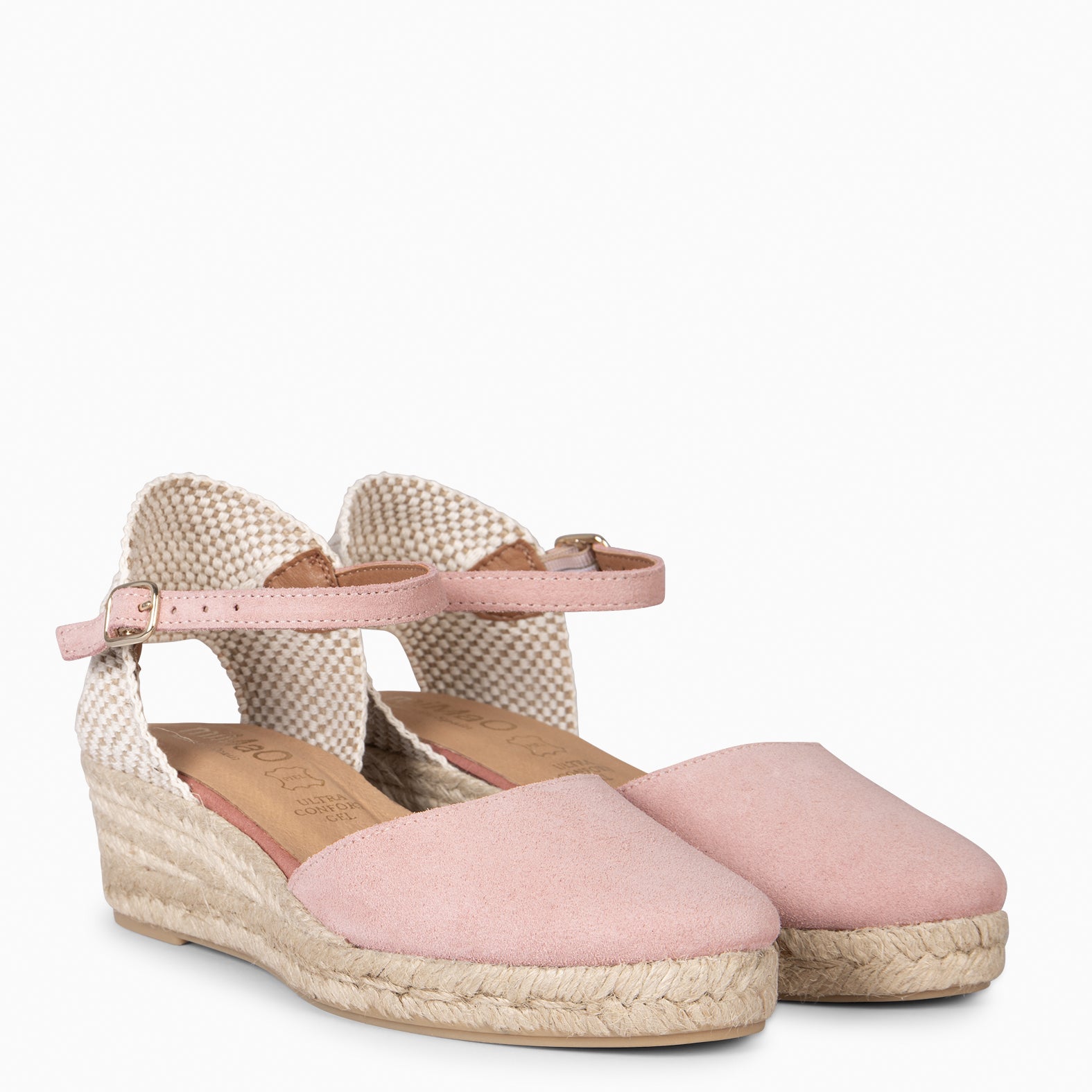 FORNELLS - Cuñas Bajas de Esparto ROSA