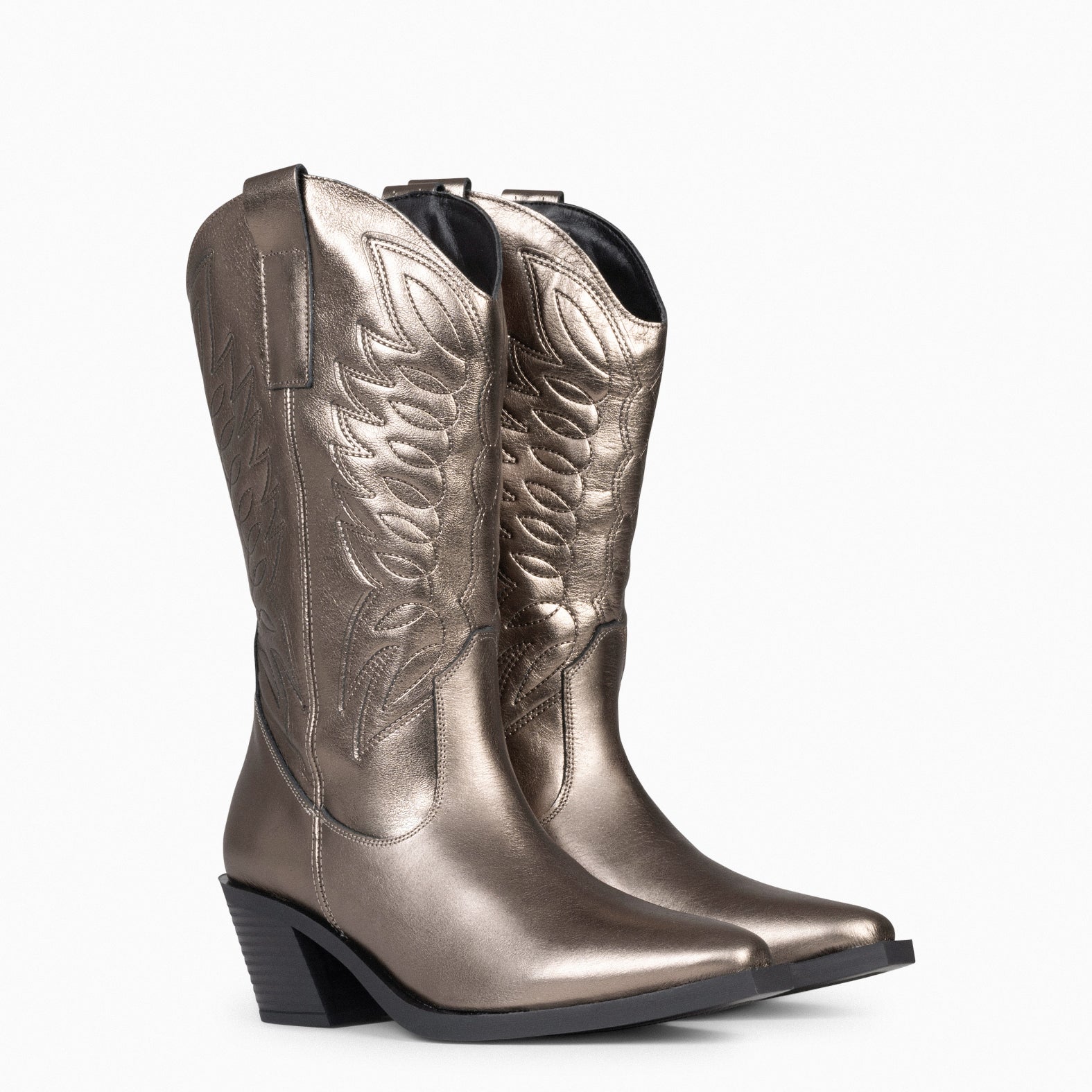 KANSAS - METAL Cowboy Boots