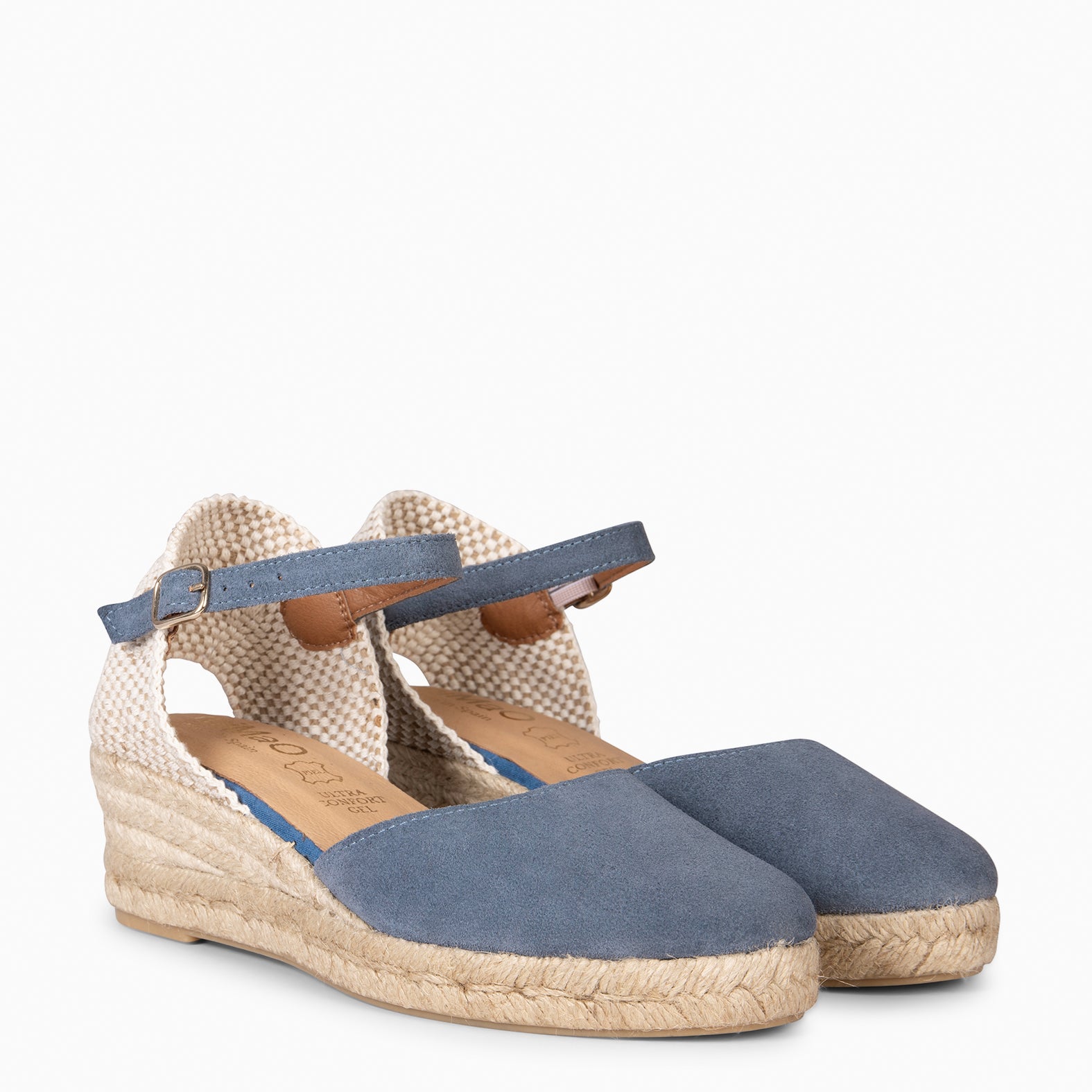 FORNELLS - Cuñas Bajas de Esparto JEANS