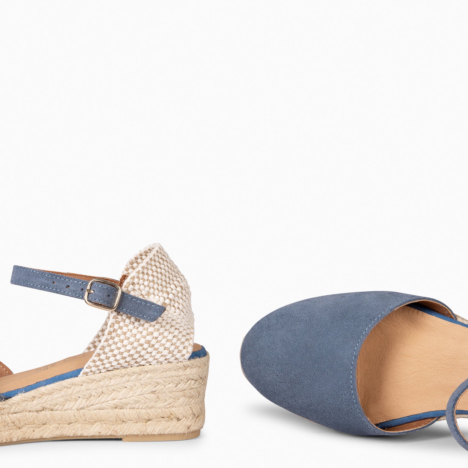 FORNELLS - JEANS WEDGE ESPADRILLES