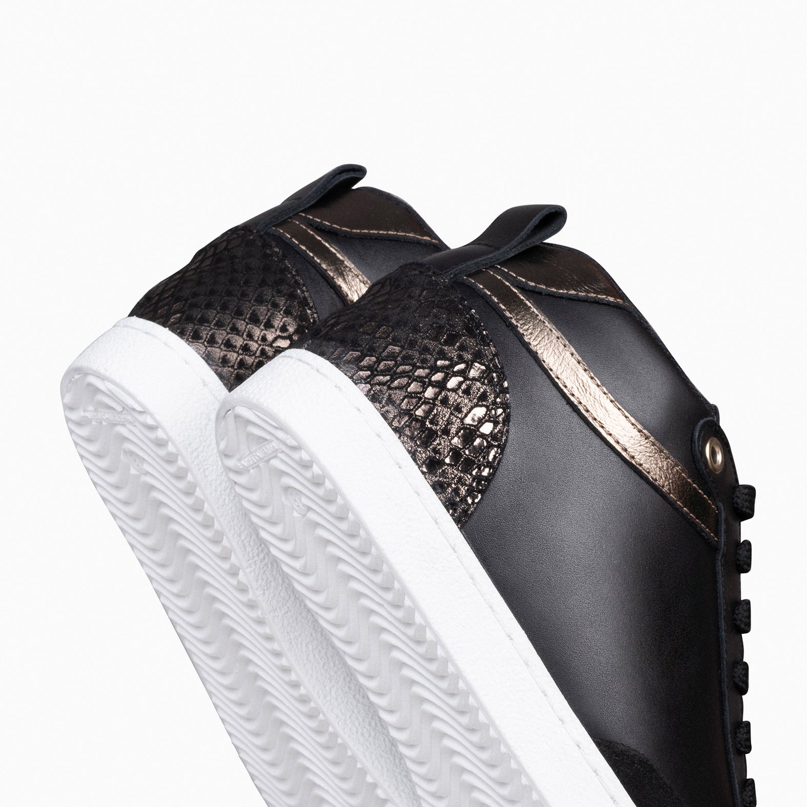 RACHEL – BLACK Women wedge sneakers