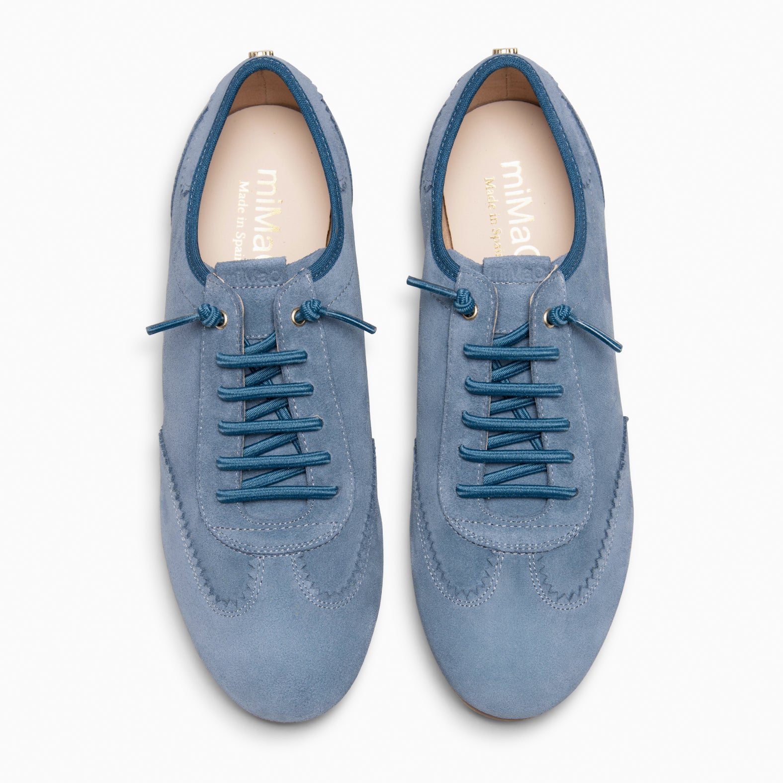 GANTE - JEANS WOMEN'S SNEAKERS SUEDE LEATHER