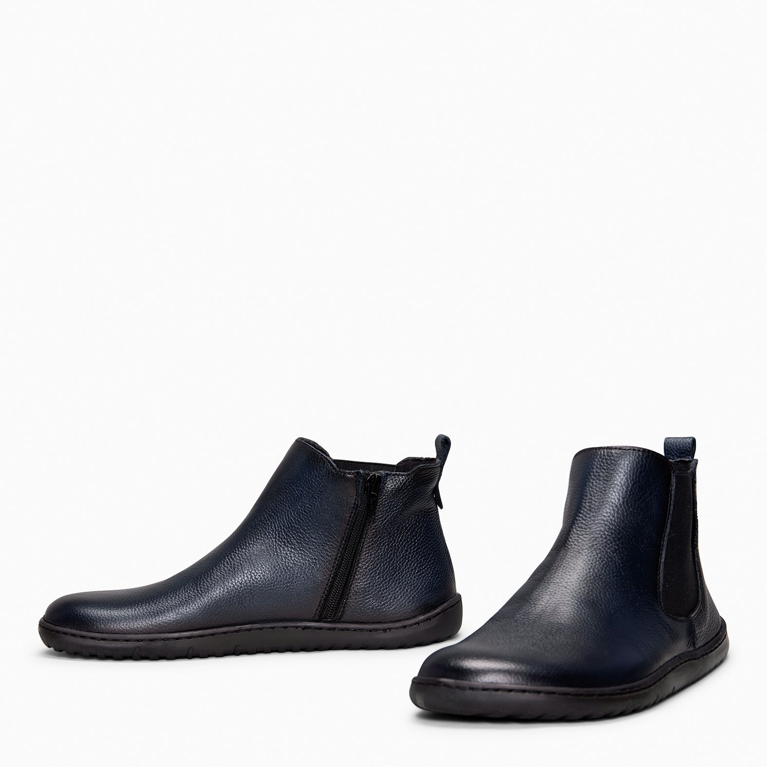 SAND -Botines tipo barefoot con elástico MARINO