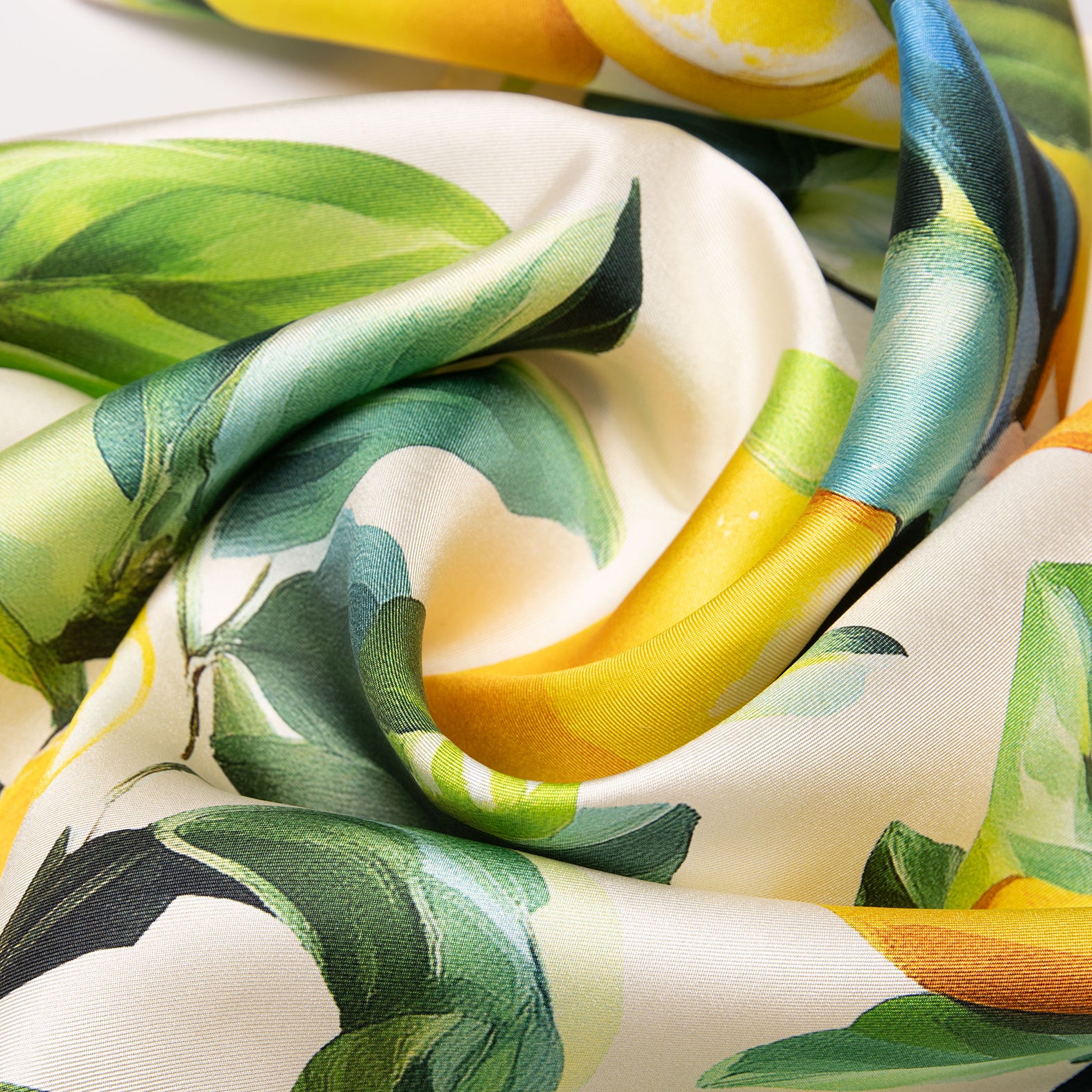 LIMONÉ - Lenço 100% seda natural