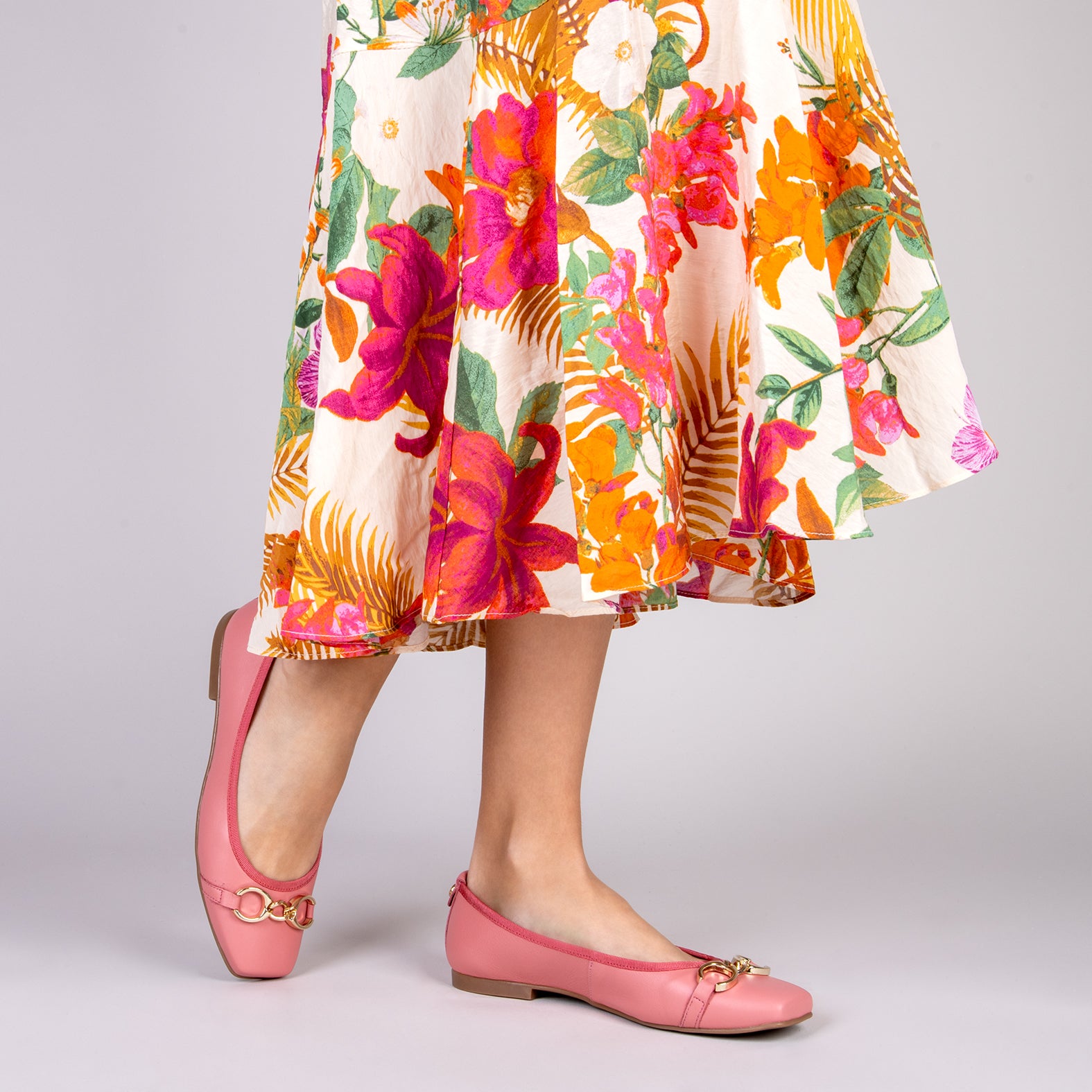 SIMBI - Manoletina con estribo ROSA