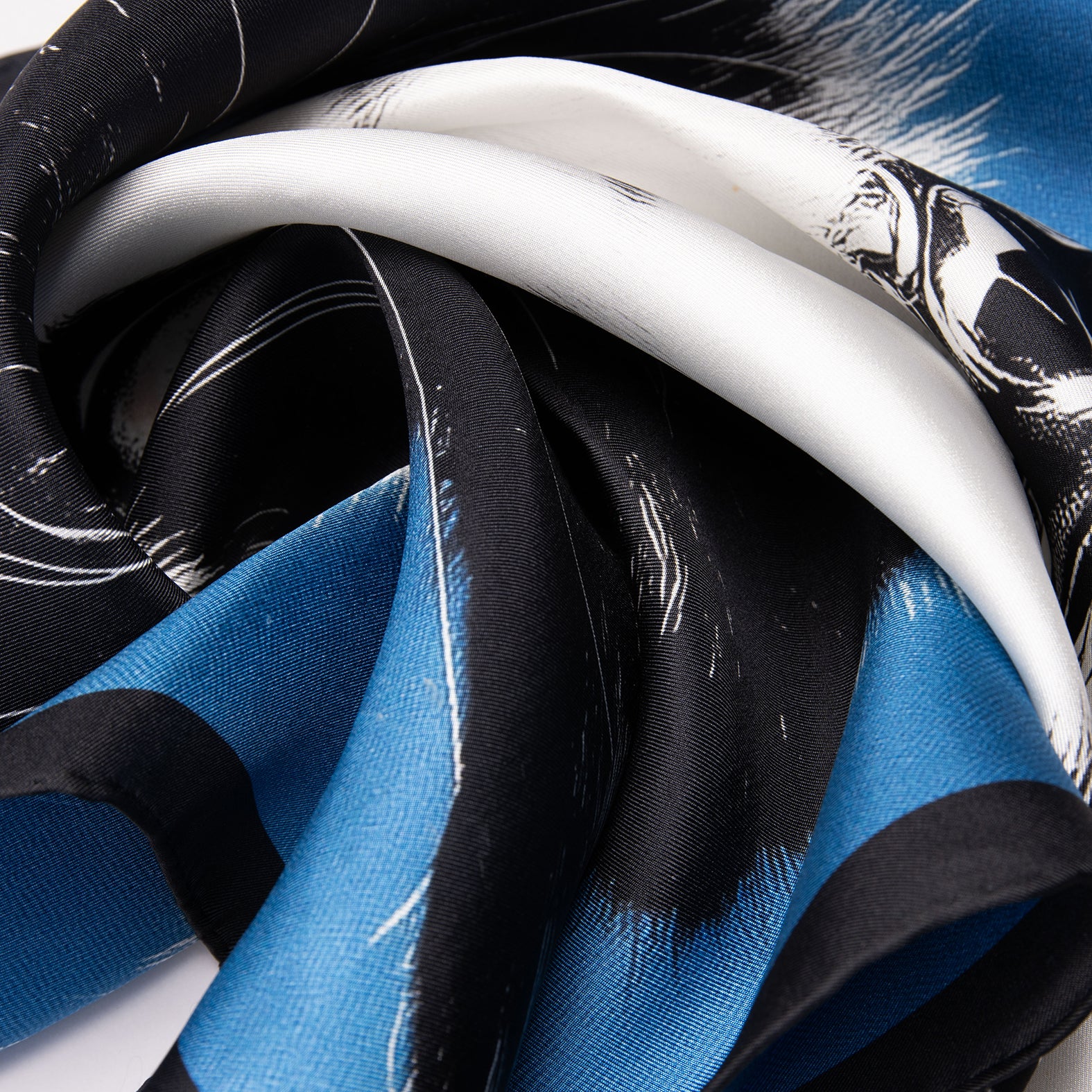 TUXEDO - Lenço 100% seda natural