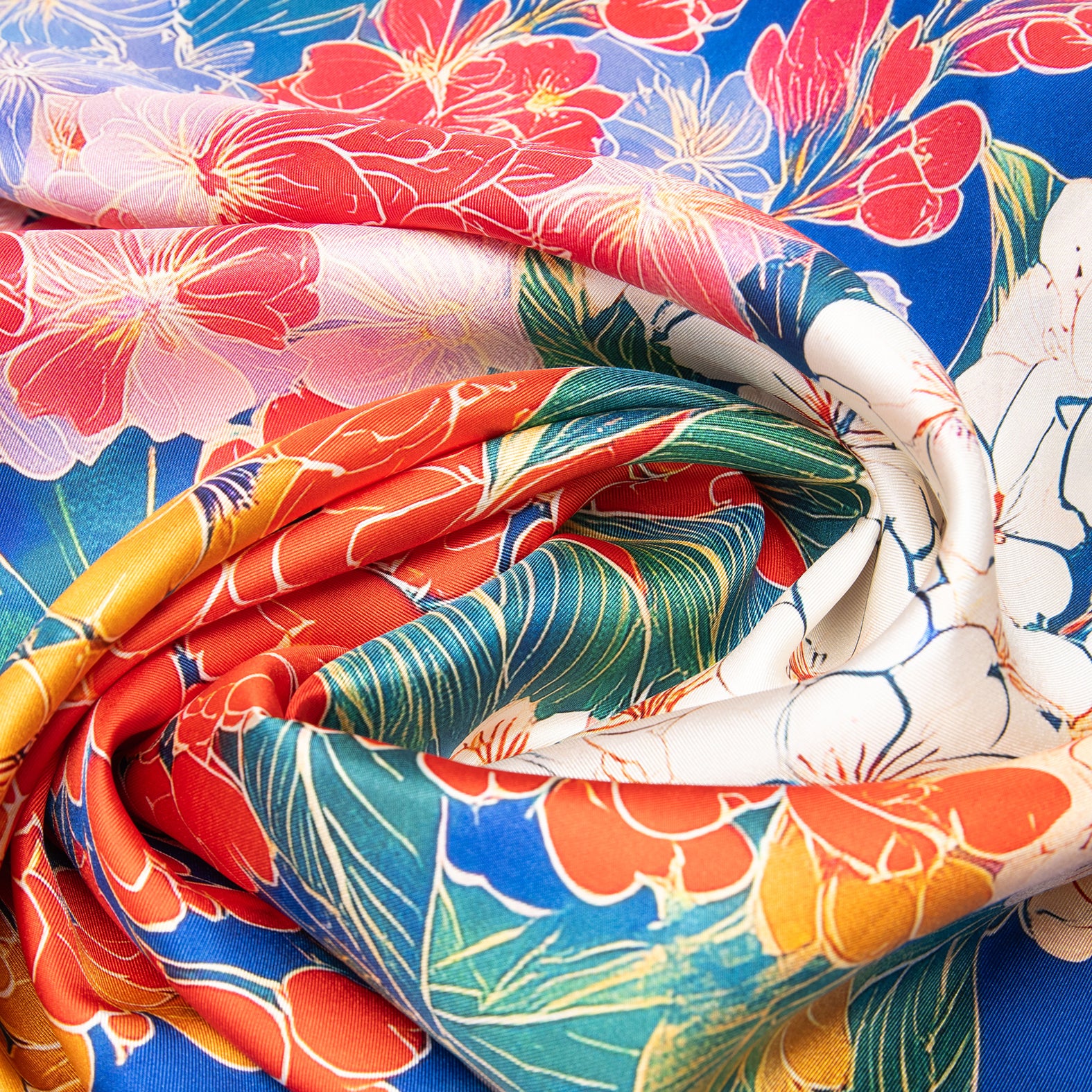 SILVESTRES - Lenço 100% seda natural