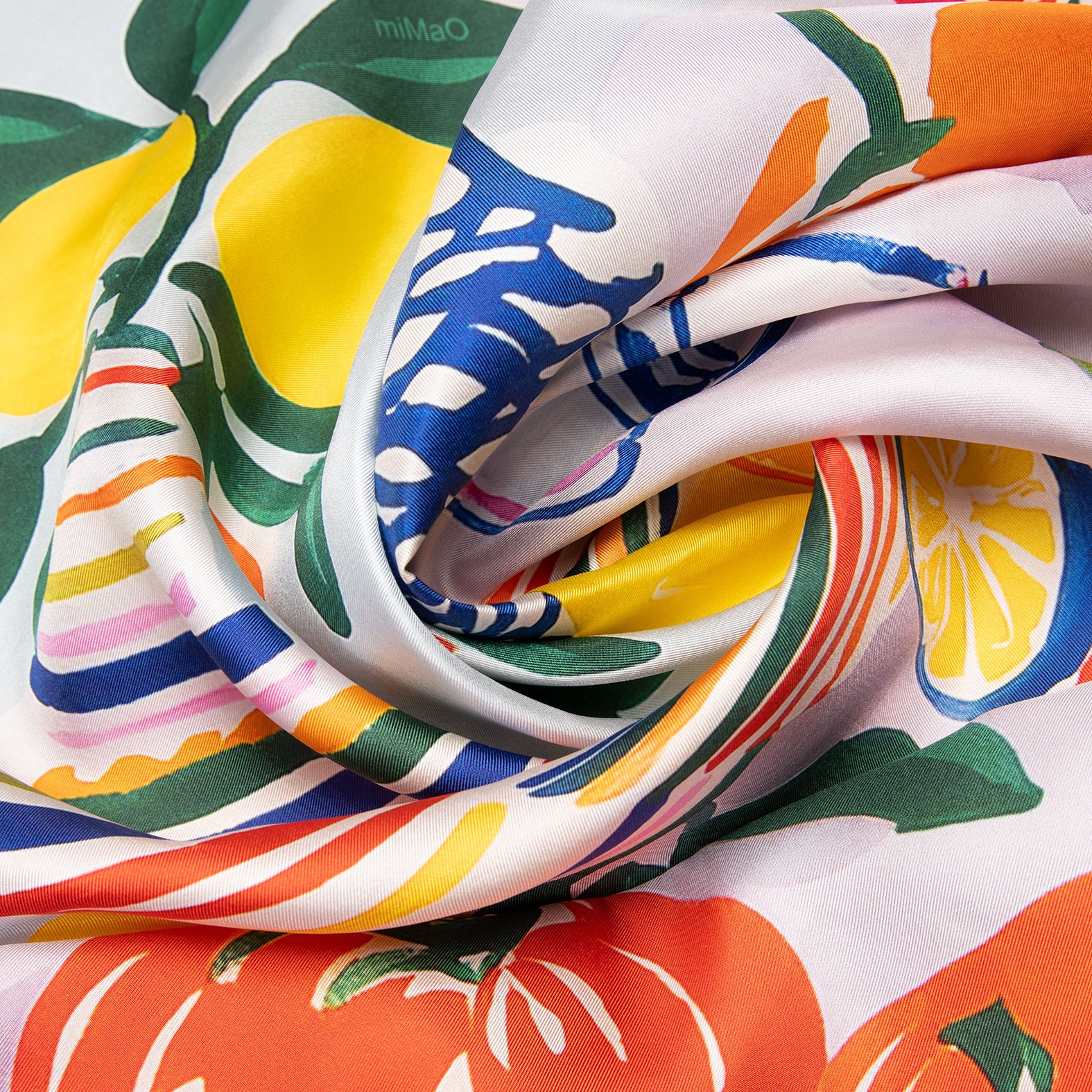 FRESCO - Lenço 100% seda natural