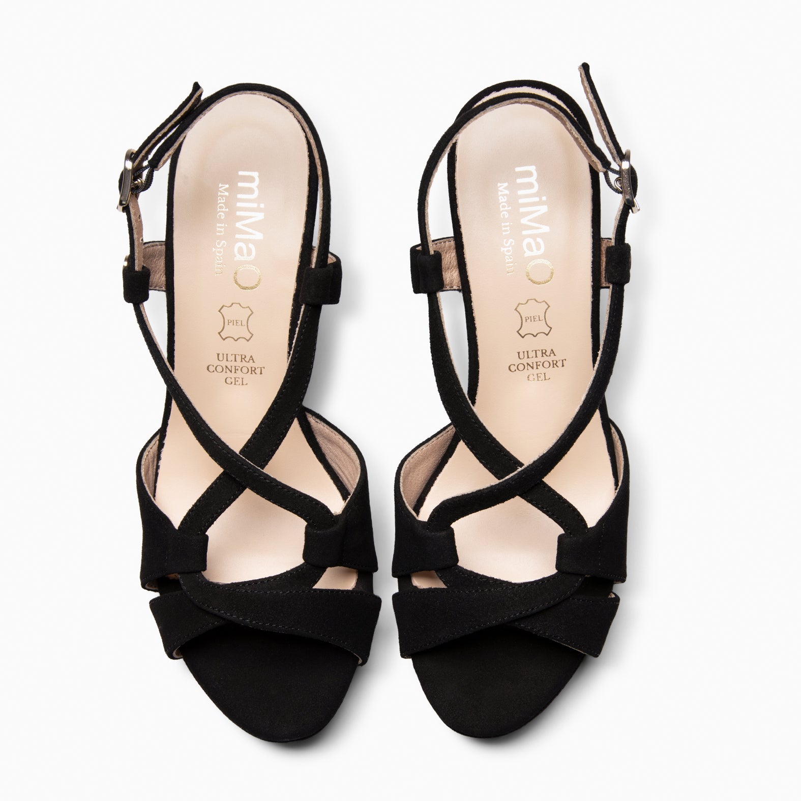 JUDITH - BLACK Heeled sandals