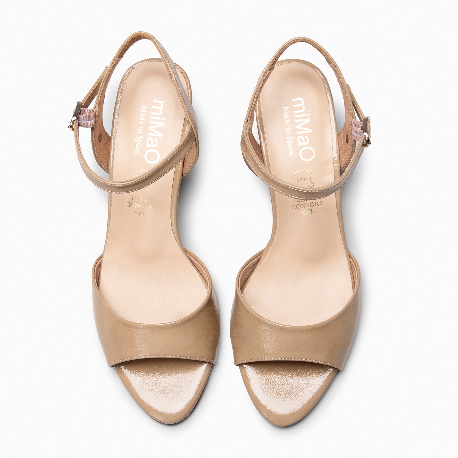 ROSE - Destalonado con tacón kitten BEIGE