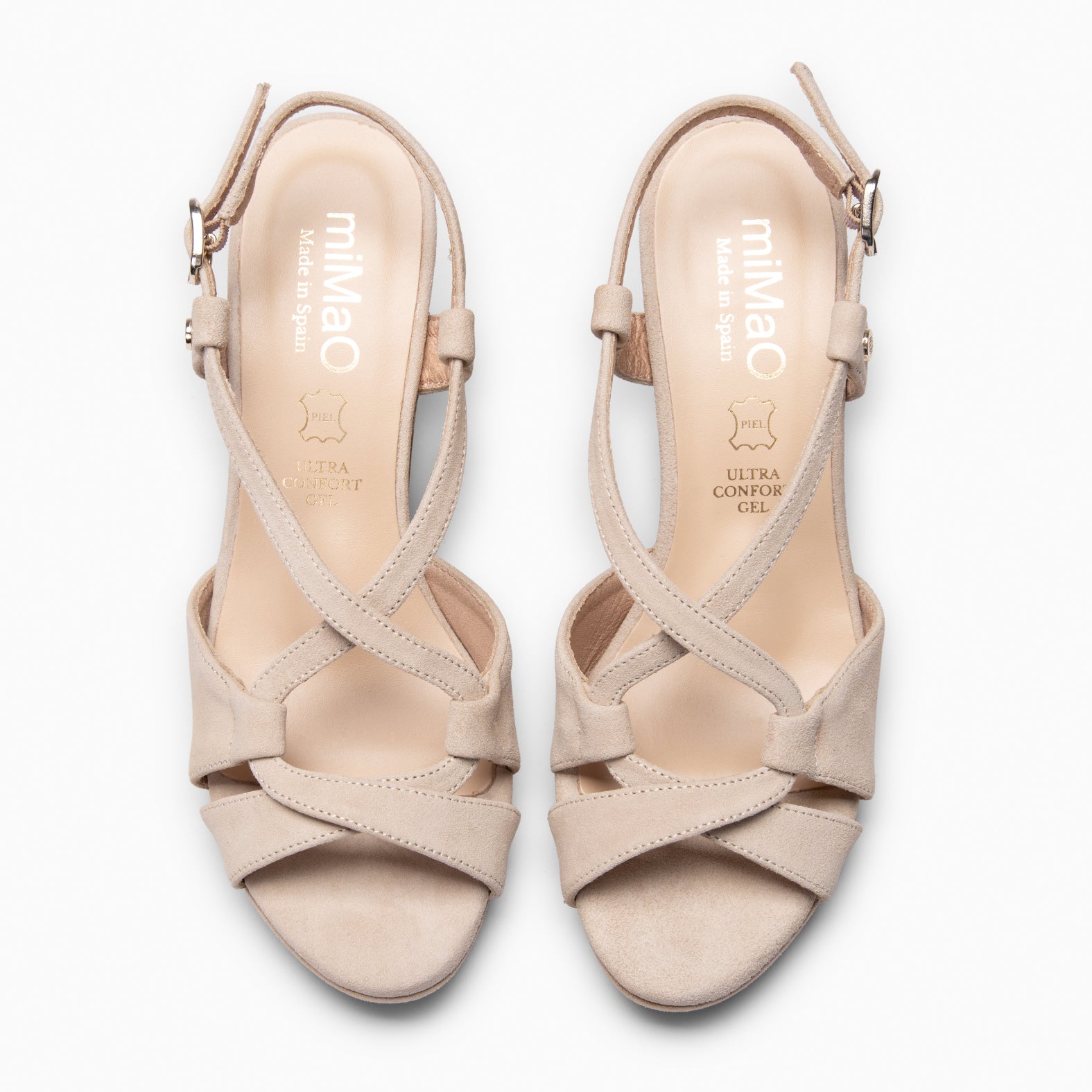 JUDITH - BEIGE Heeled sandals