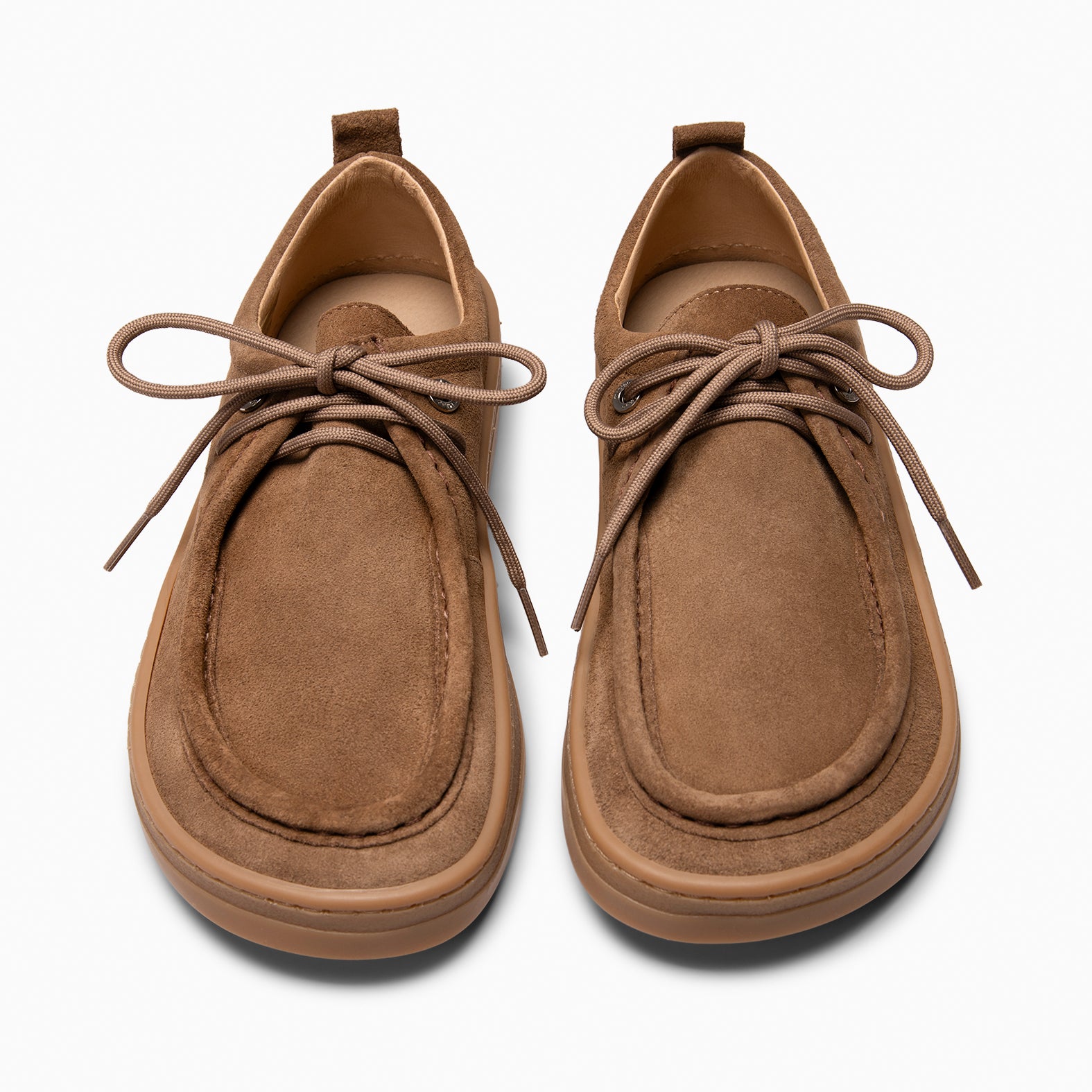 NIMBO - TAUPE Baresoft lace-up loafers