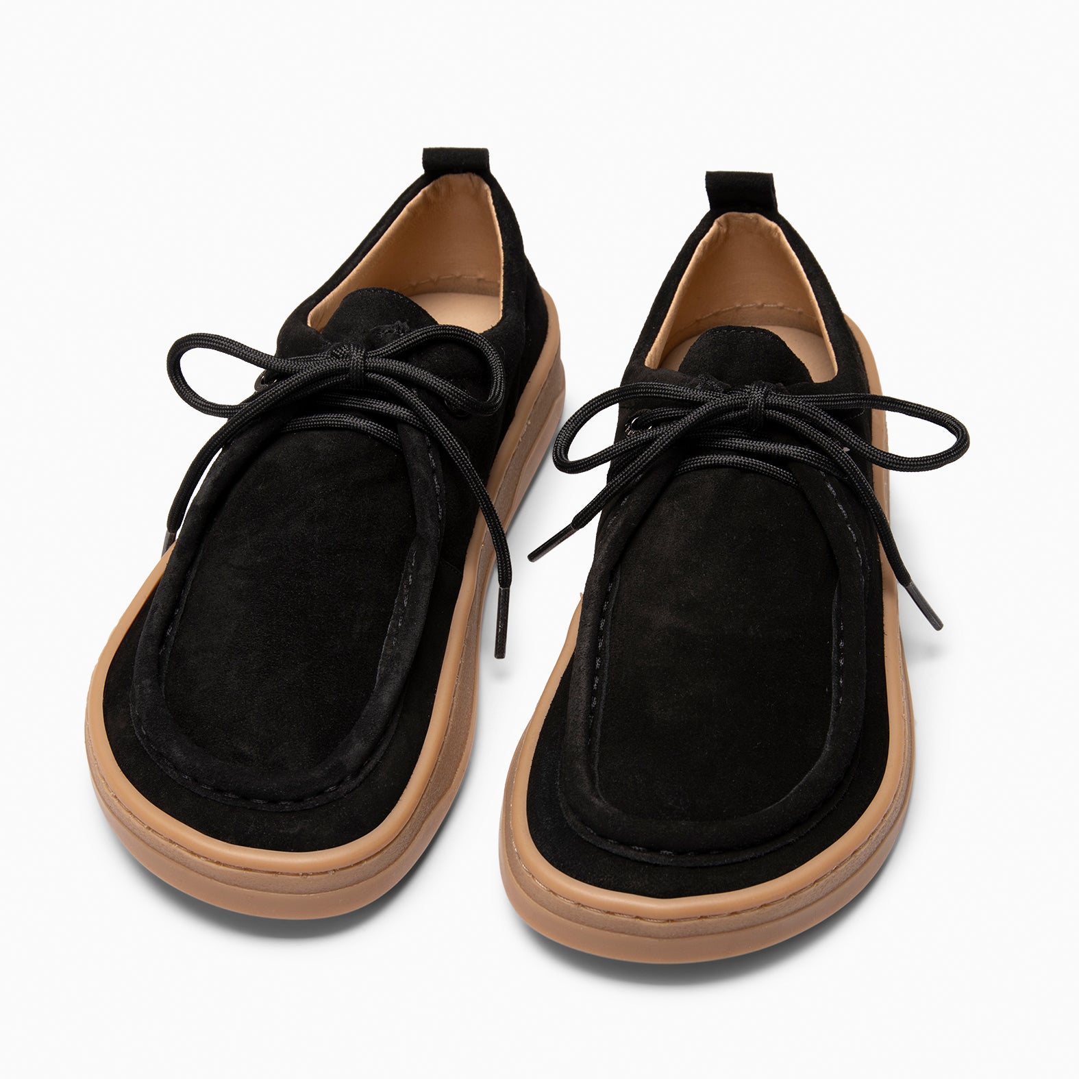 NIMBO - BLACK Baresoft lace-up loafers