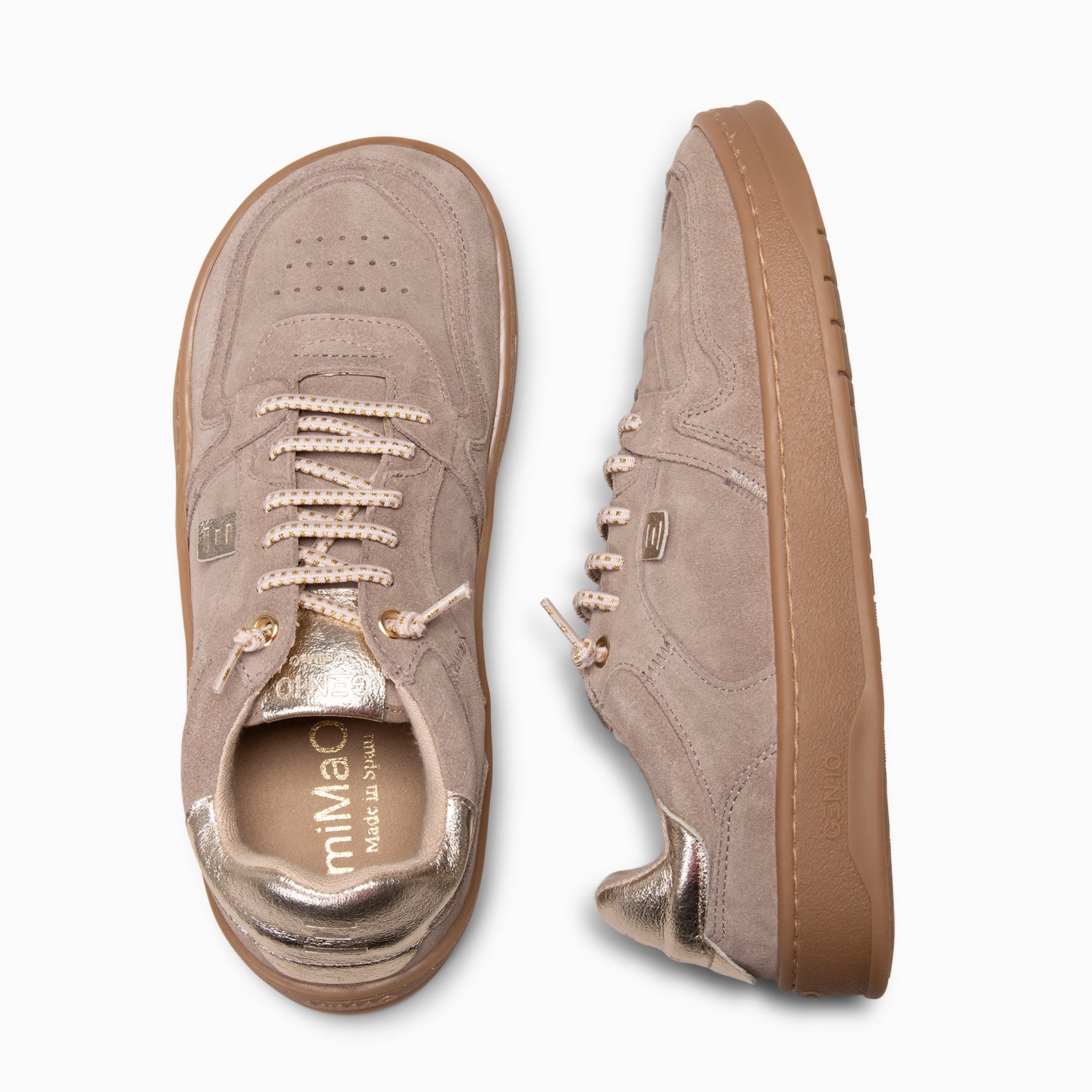 GEN-IO - Zapatillas baresoft TAUPE