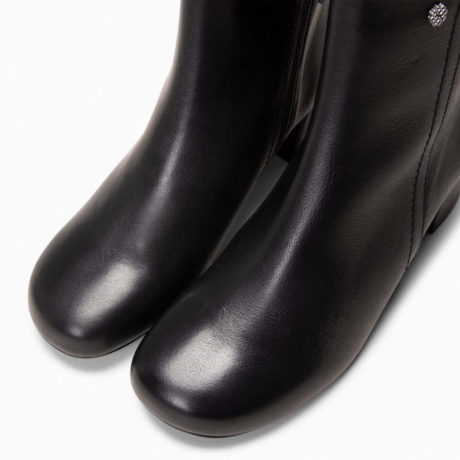 COLMAR - Botines elegantes de piel NEGRO NAPA