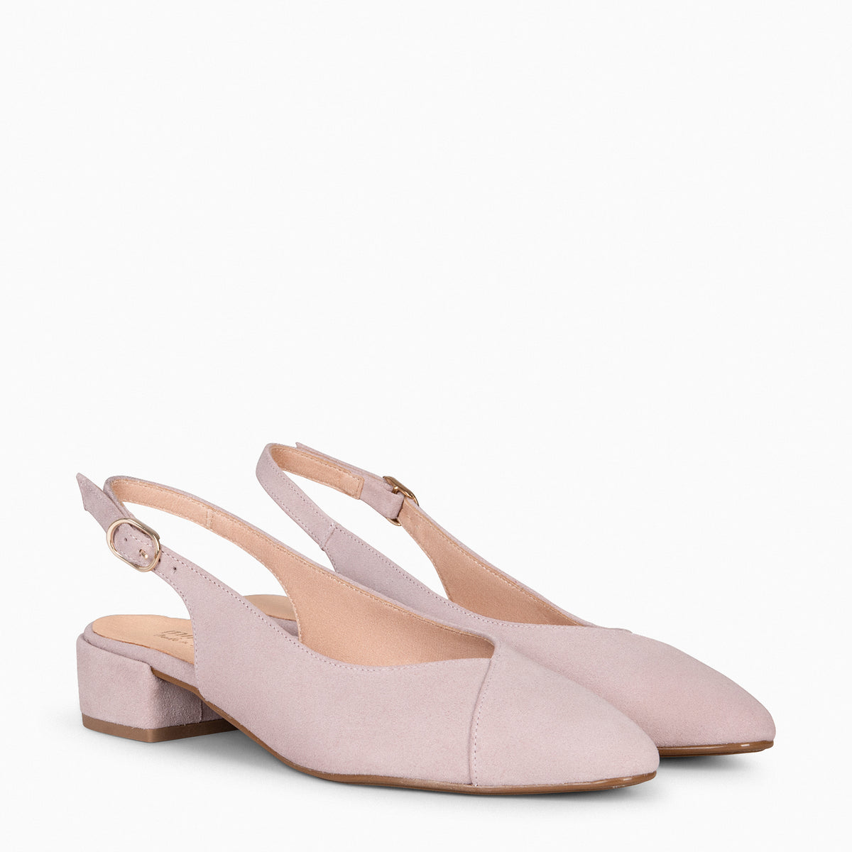 MARTINA - NUDE SLINGBACK SHOES