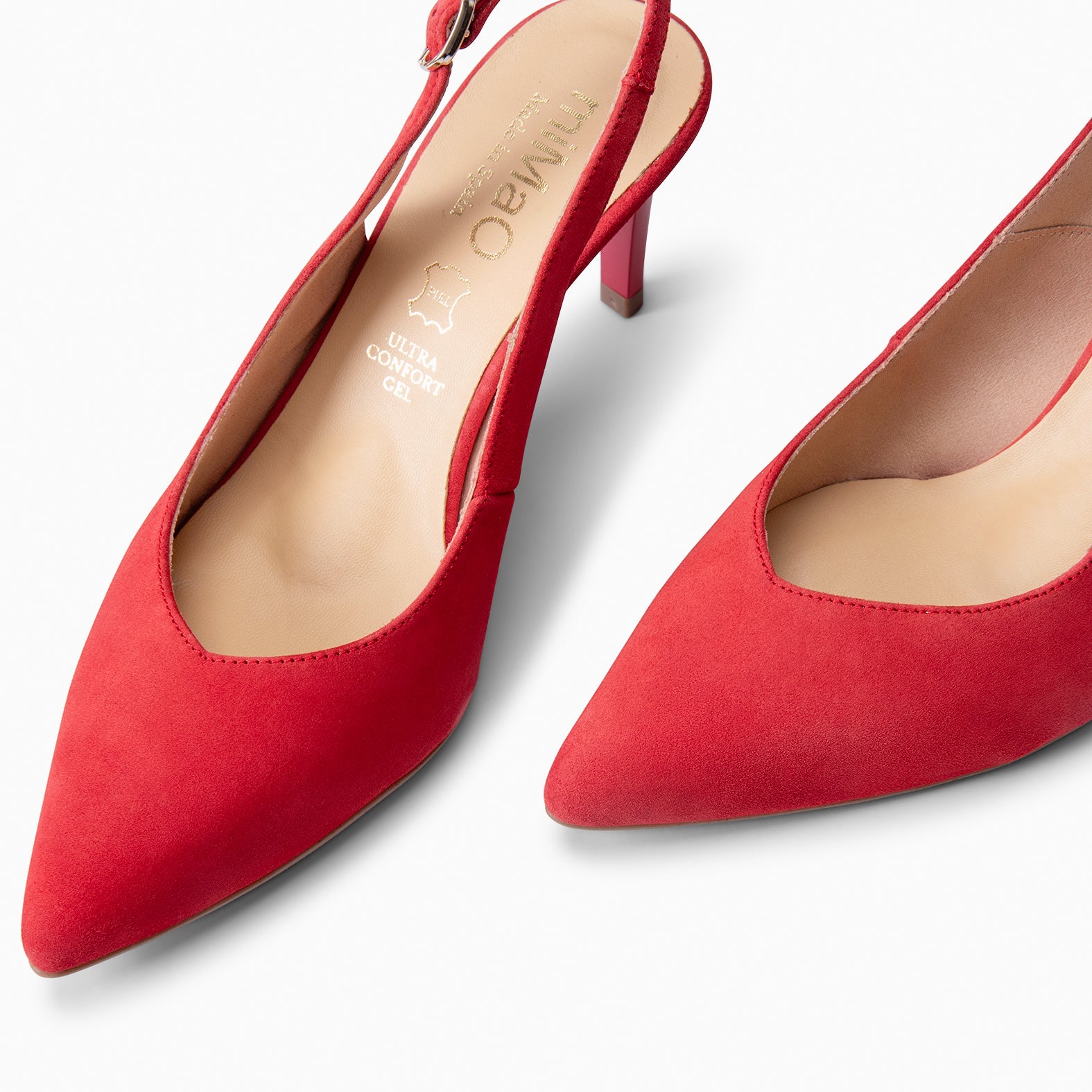 CANDELA - RED ELEGANT SLING-BACK