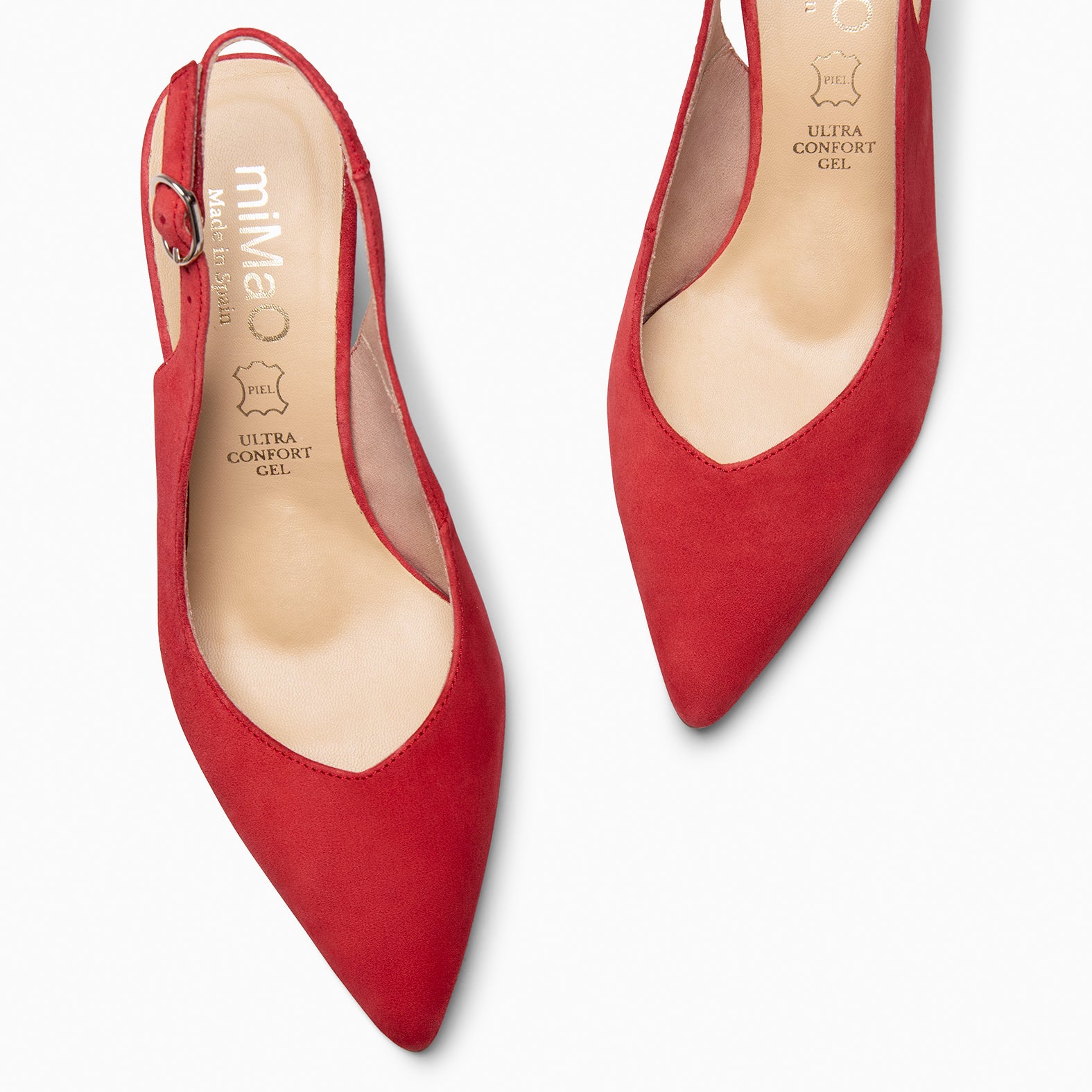 CANDELA - RED ELEGANT SLING-BACK