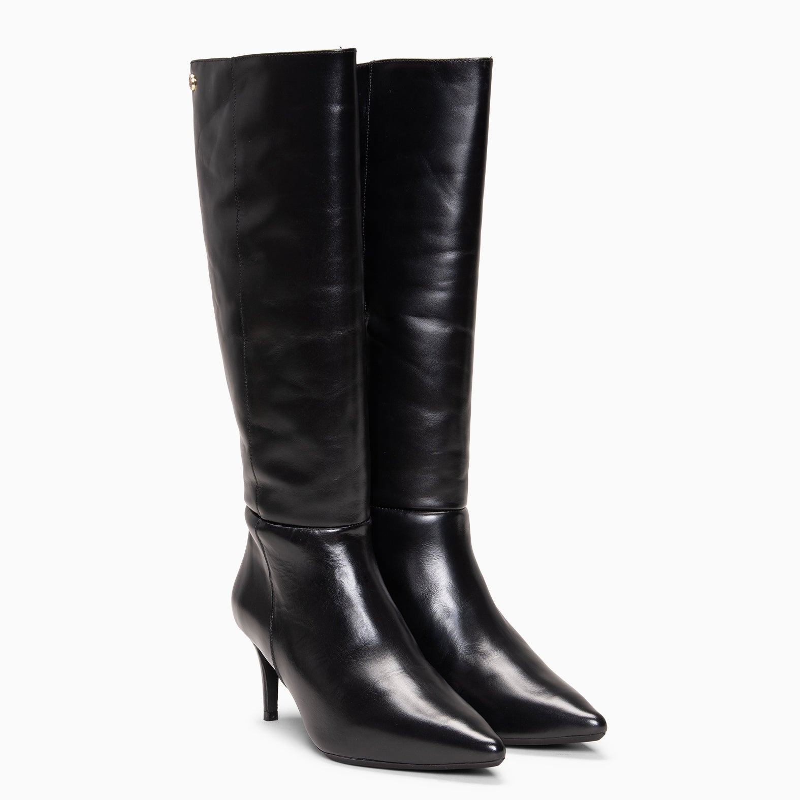 MANHATTAN Bottes hautes à talon aiguille NOIR miMaO ®