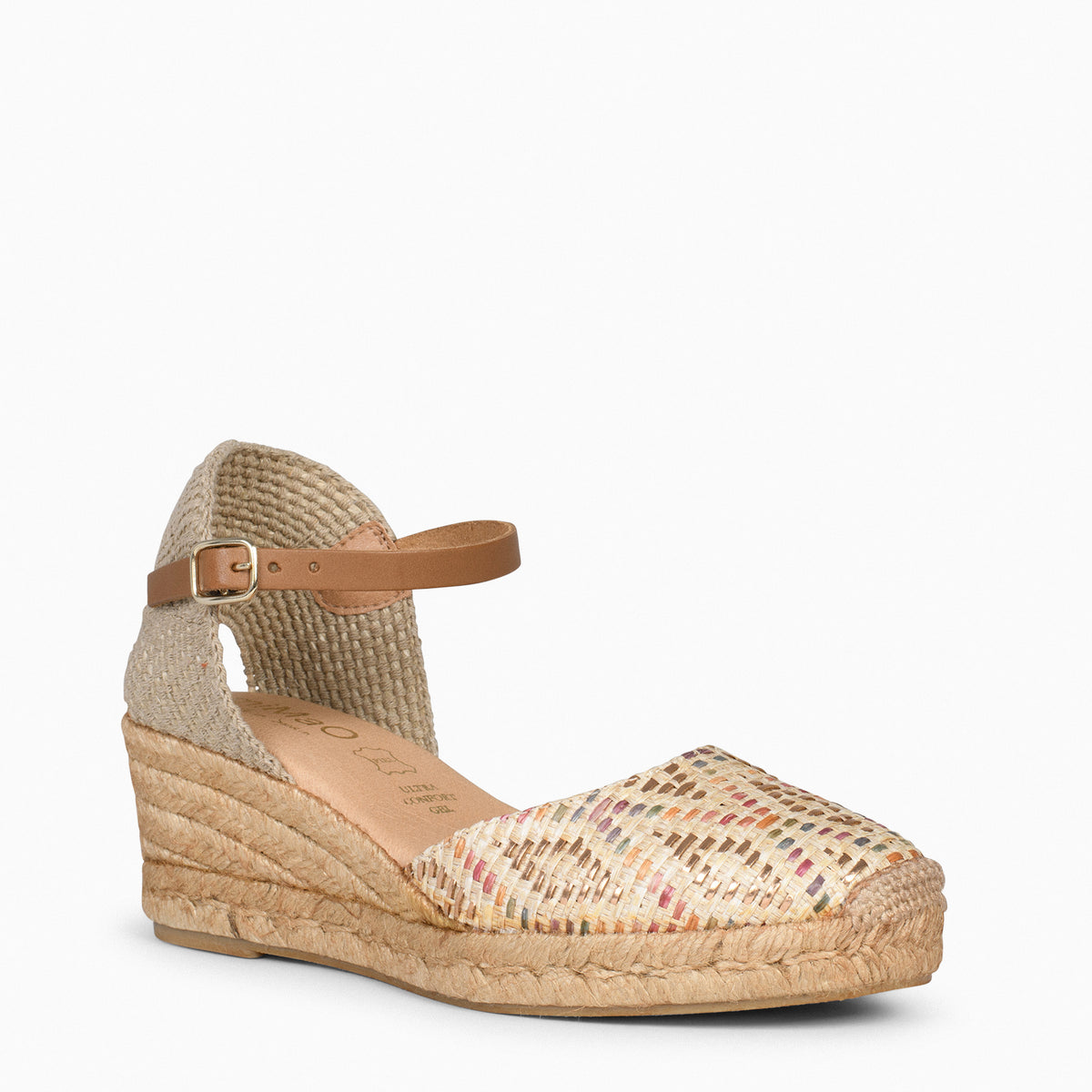 JAVEA – BEIGE raffia espadrilles