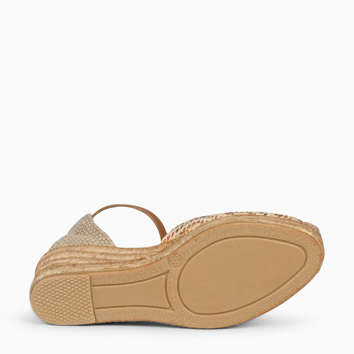 JAVEA – BEIGE raffia espadrilles