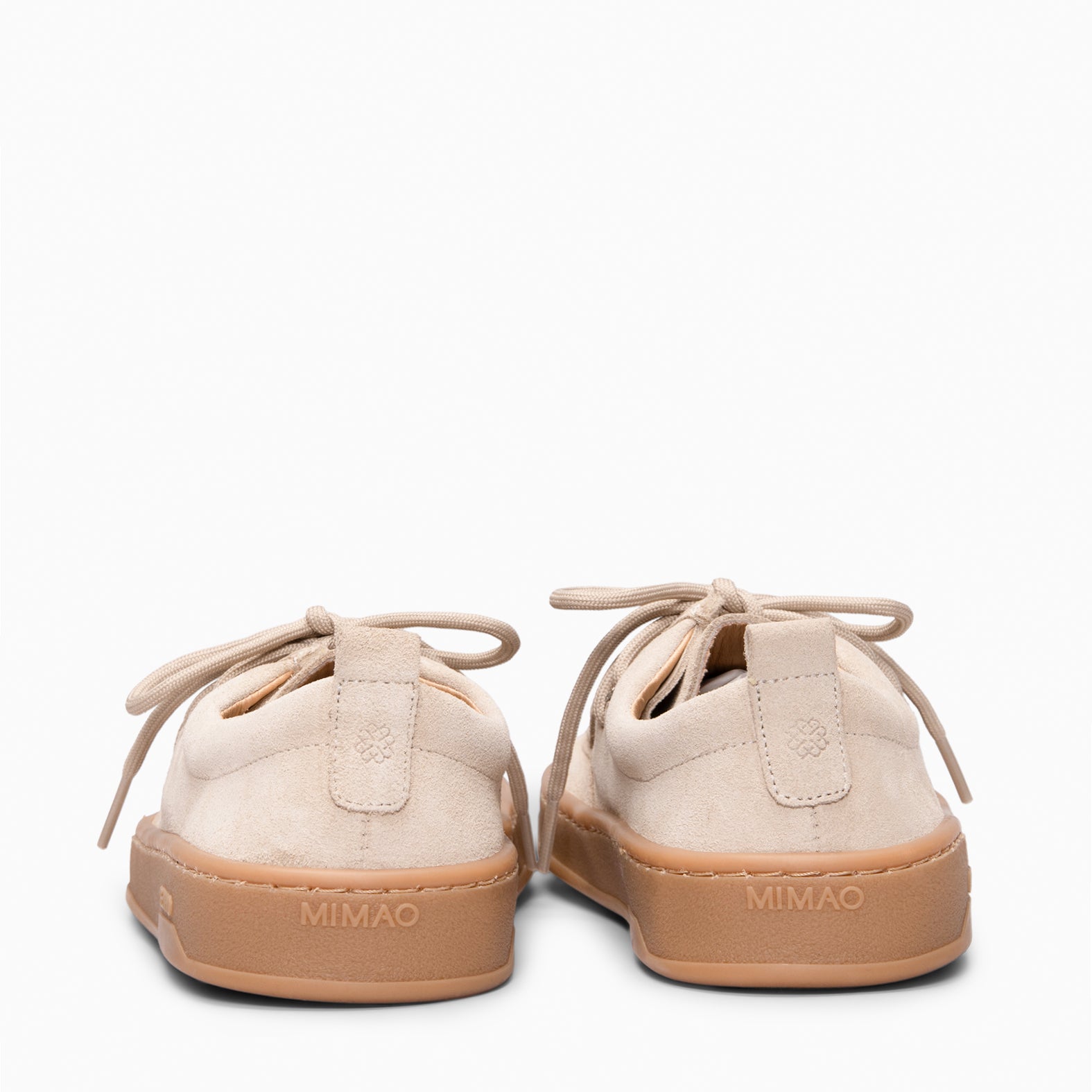 NIMBO - BEIGE Baresoft lace-up loafers