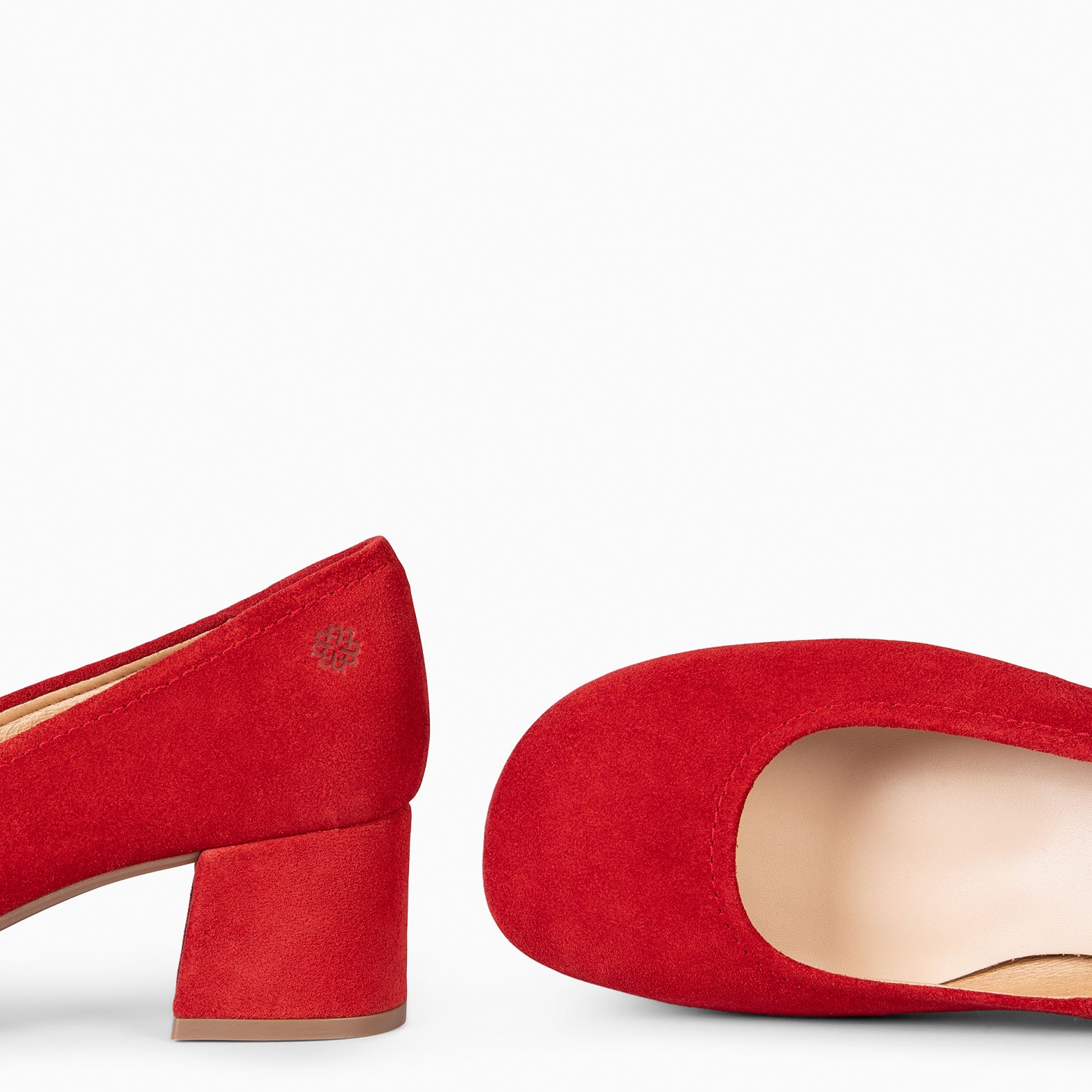 URBAN BARESOFT - Escarpins à talon en daim ROUGE