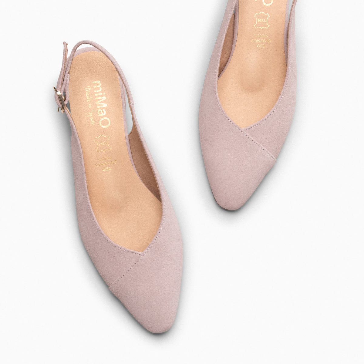 MARTINA - NUDE SLINGBACK SHOES