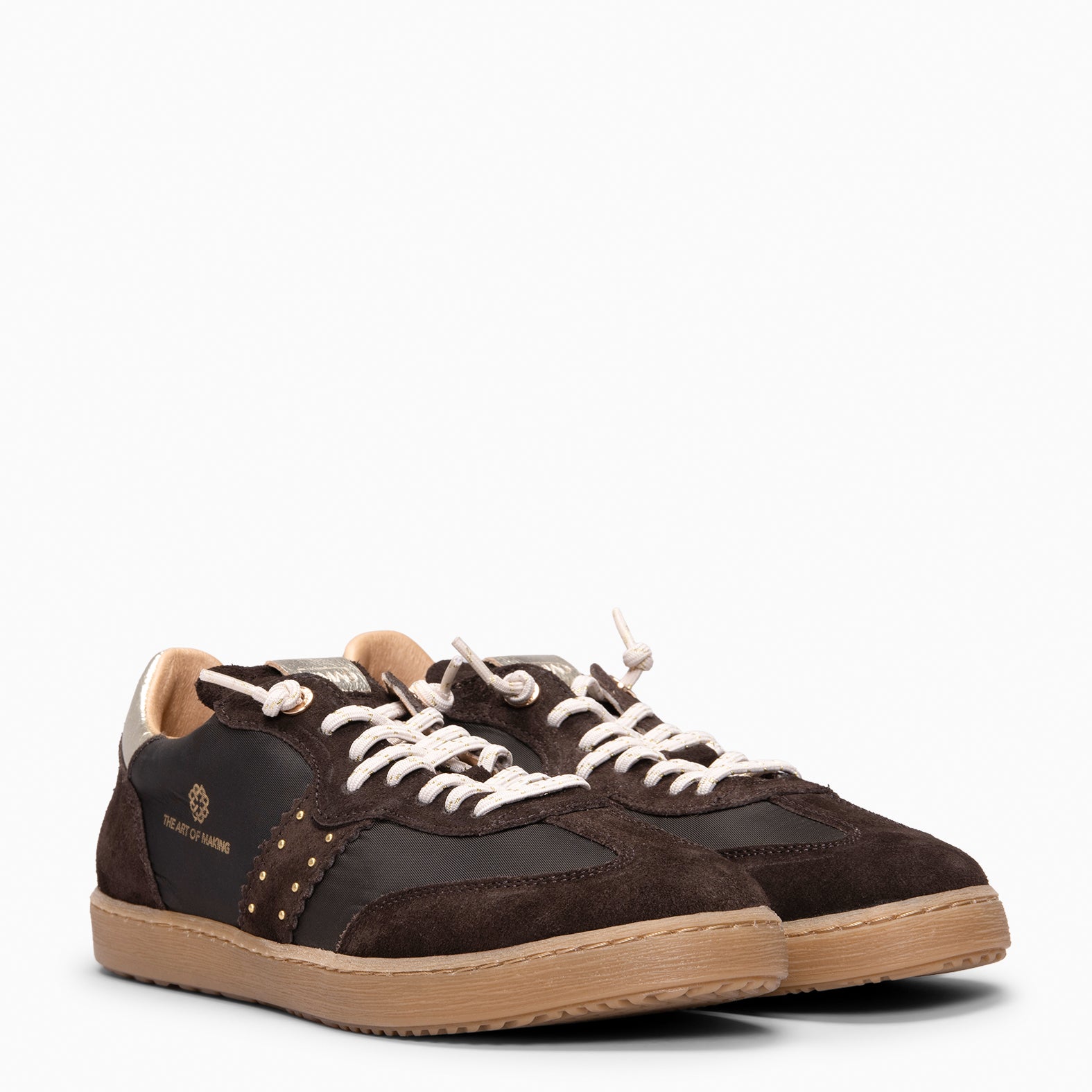 STÜDIO 01 - NYLON BROWN Sneakers