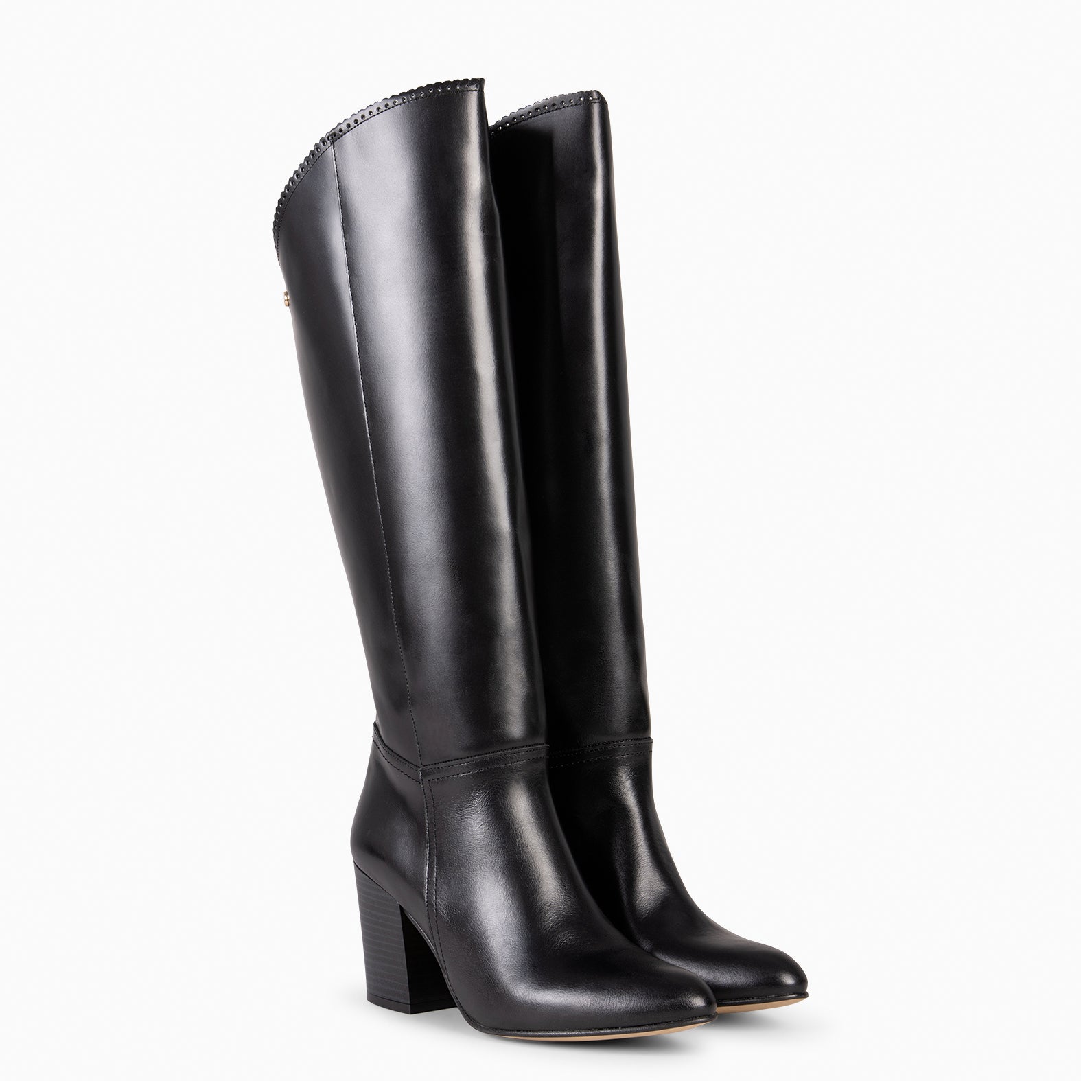 MILADY - BLACK Boots with heel