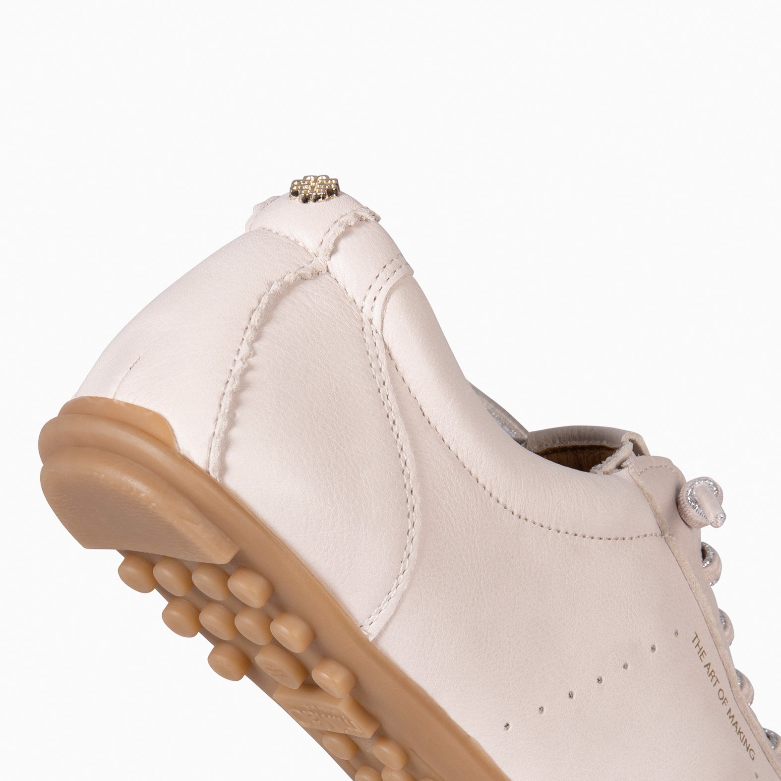 DUBLIN - NUDE WOMEN'S SNEAKERS IN NAPPA LEATHER