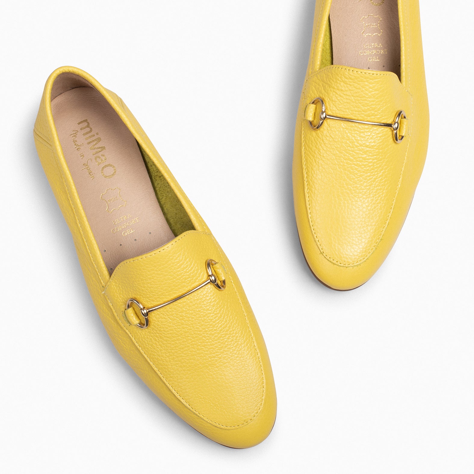 STYLE – YELLOW moccasins with horsebit