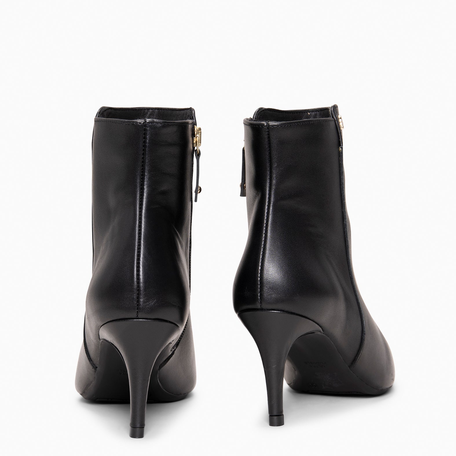 NIGHT - Botines de tacón de aguja NEGRO