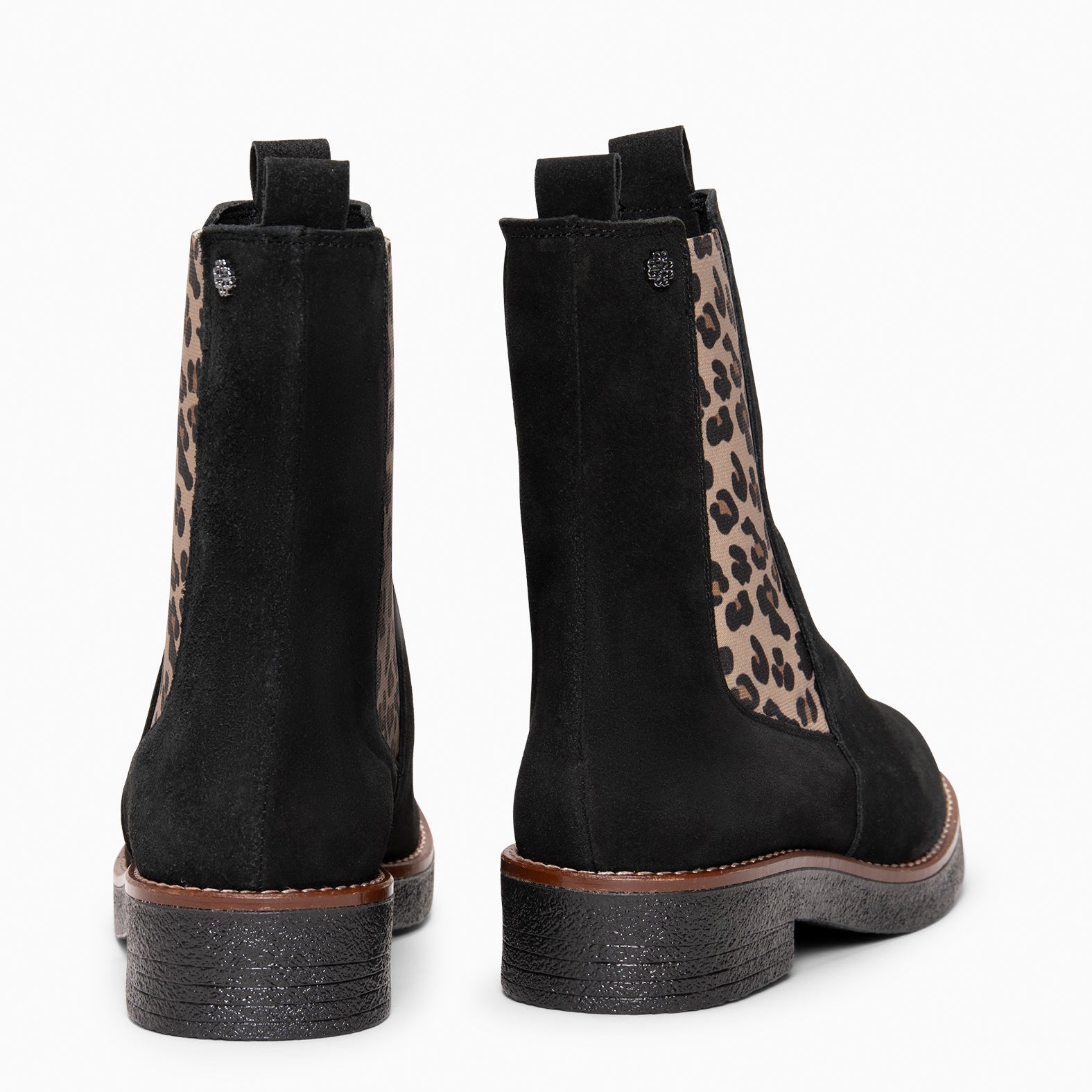 PORTLAND – BOTINS CHELSEA PRETO LEOPARDO