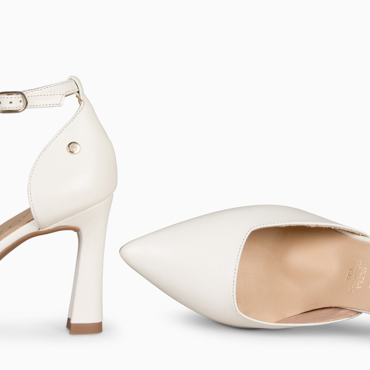 AINHOA – WHITE elegant heels
