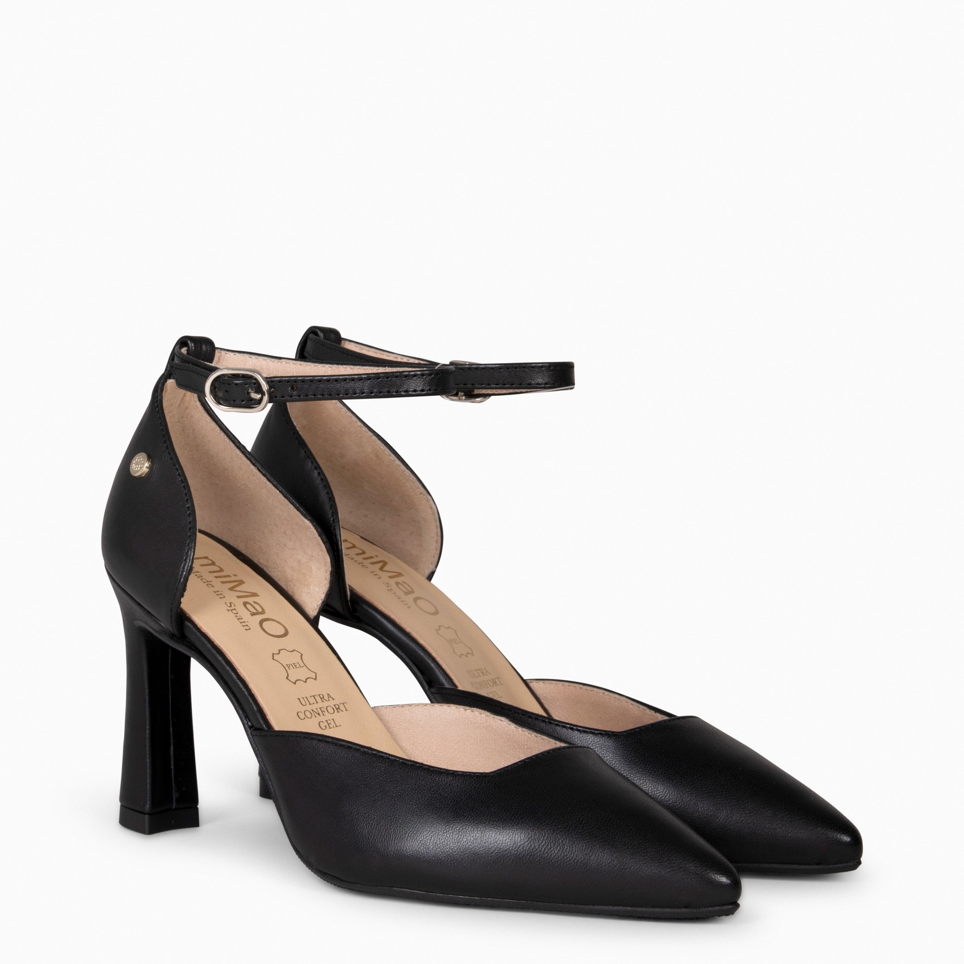 AINHOA - BLACK ELEGANT HEELS