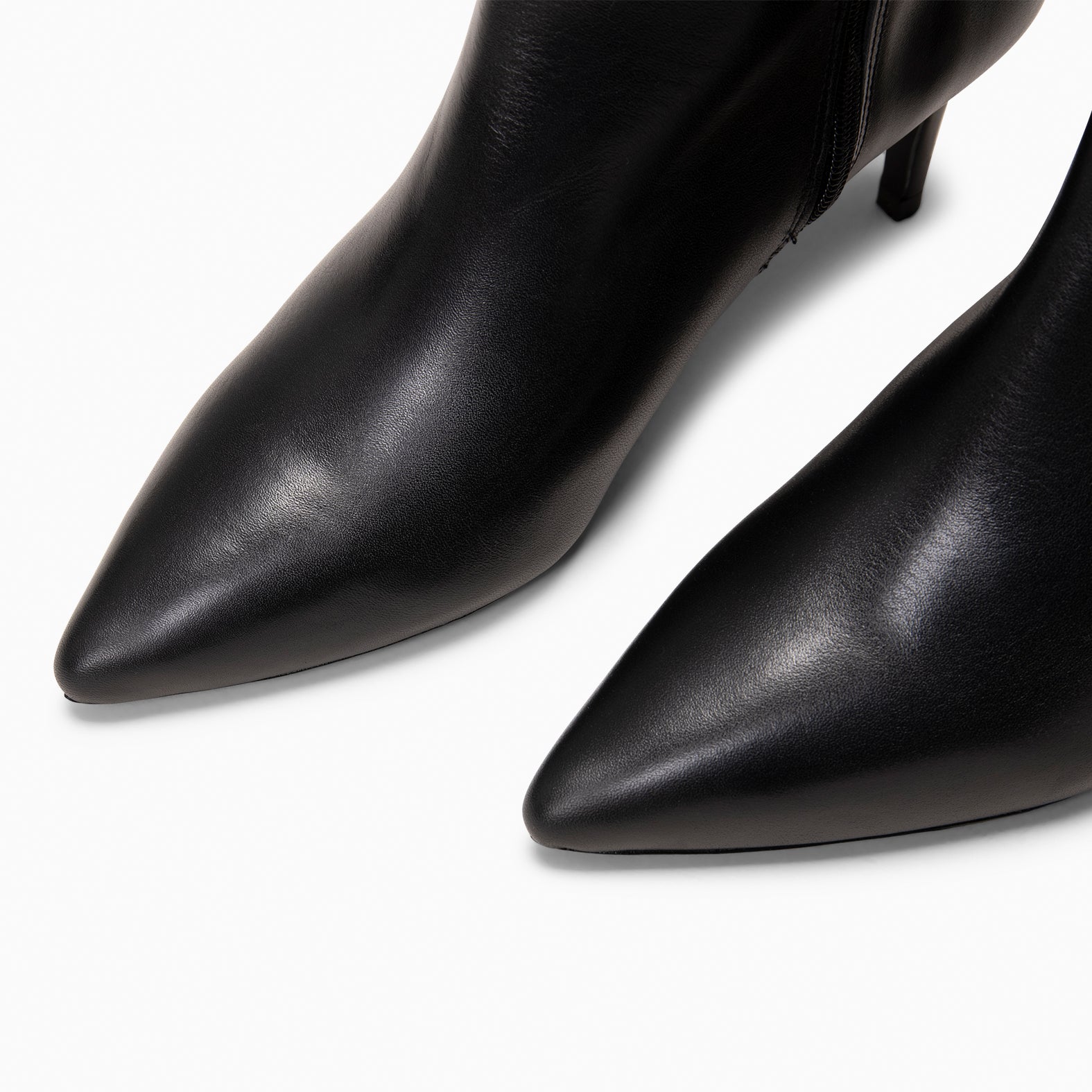 NIGHT - Botines de tacón de aguja NEGRO