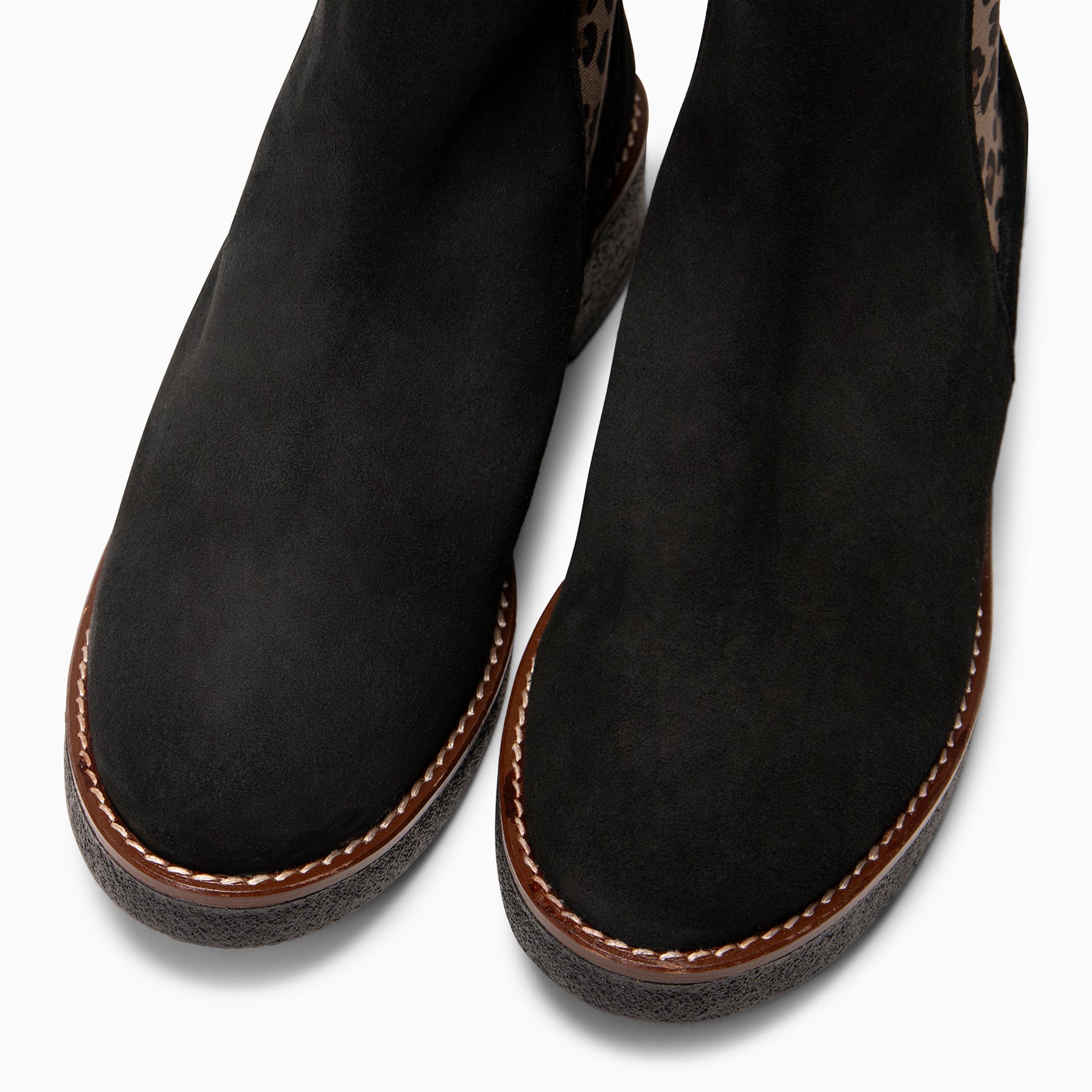 PORTLAND – BOTINS CHELSEA PRETO LEOPARDO