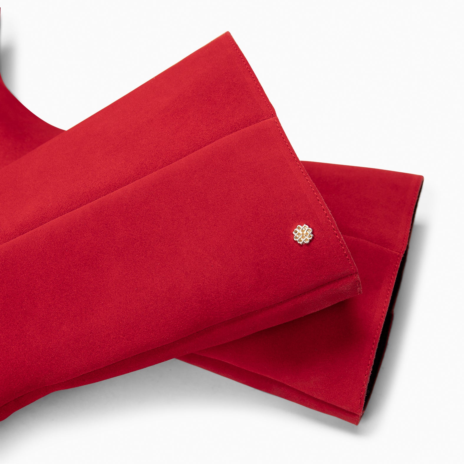 IMPERIAL - Botas con tacón kitten ROJO